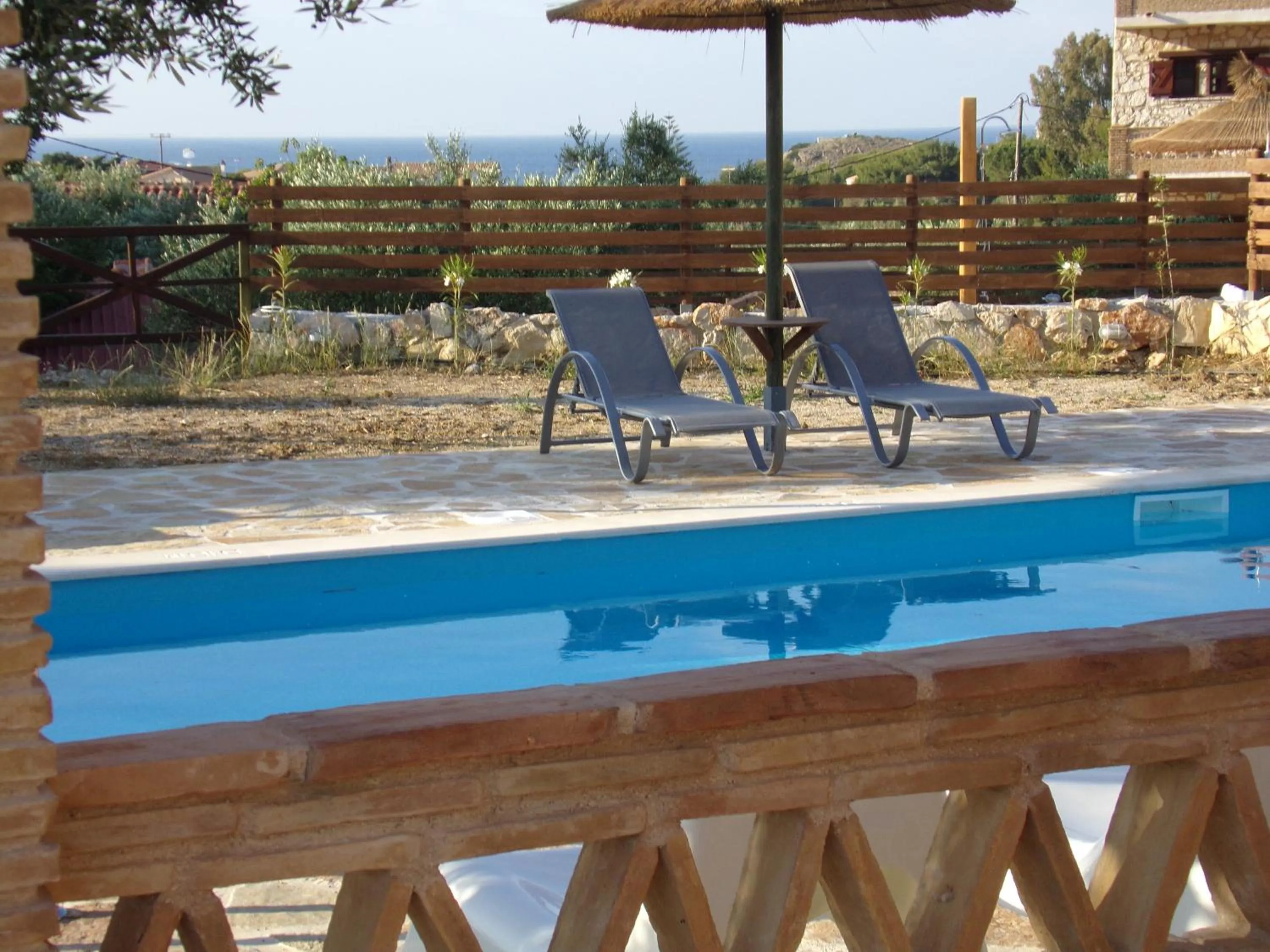 Patio in Alegria Villas Complex