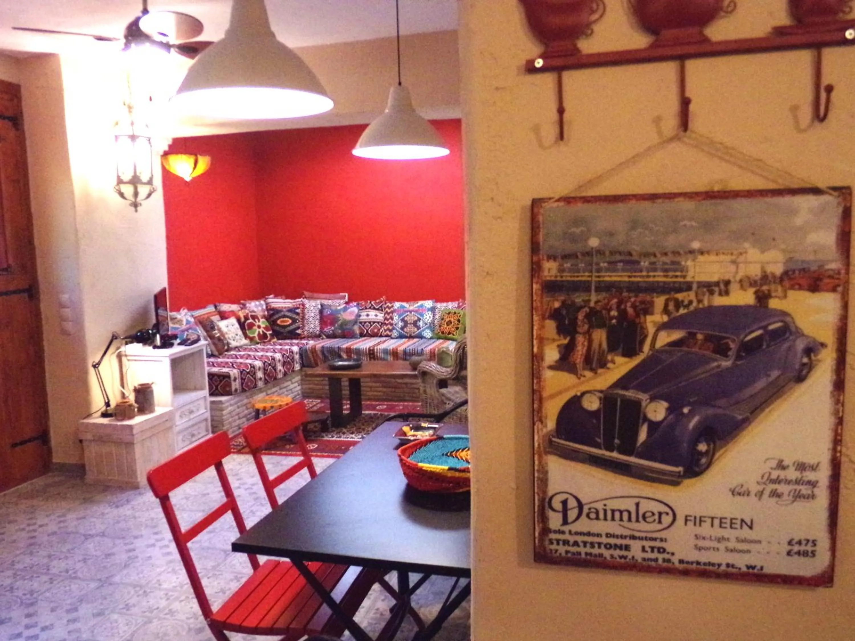 Seating area in Alegria Villas Complex