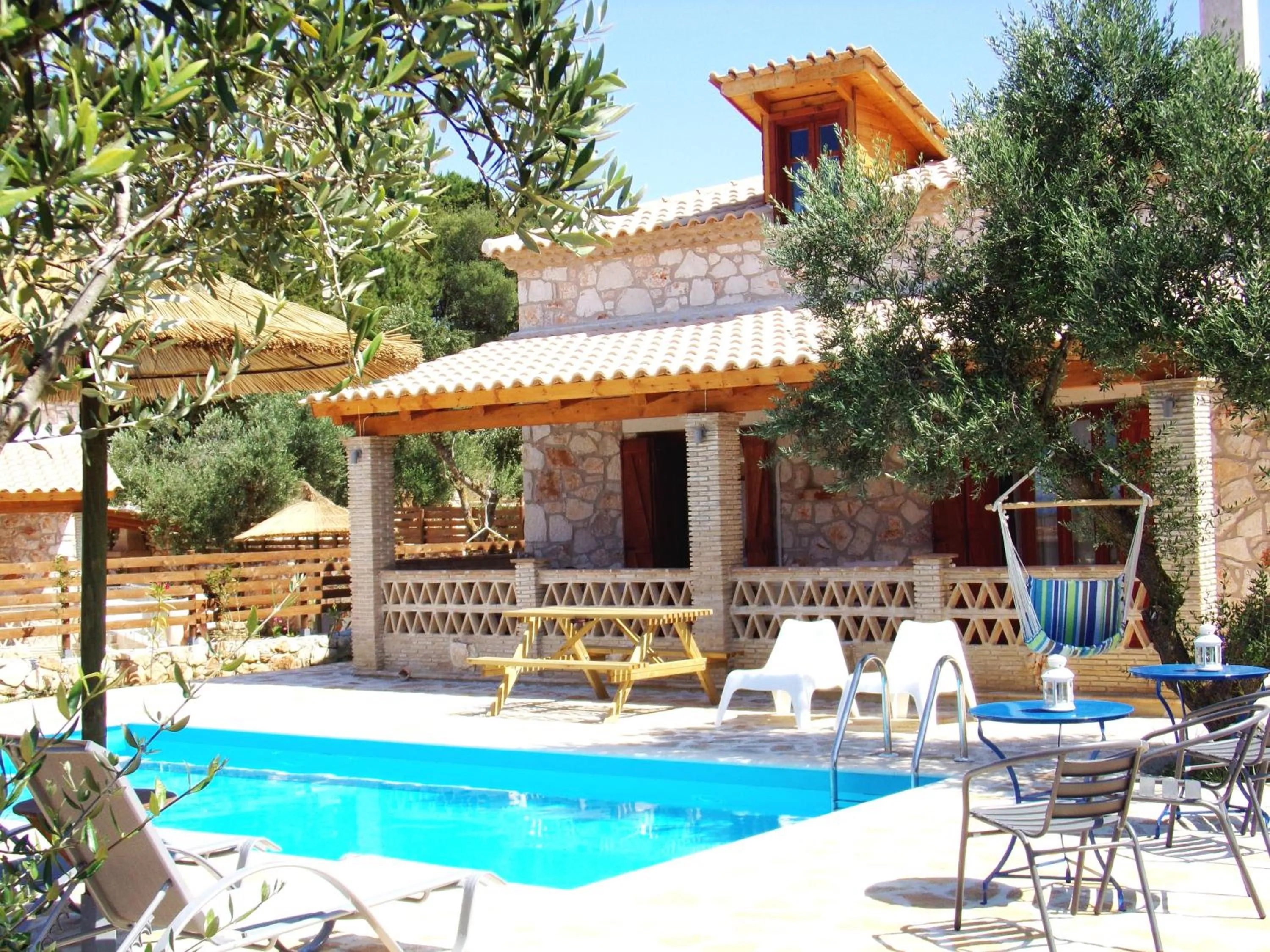 Patio in Alegria Villas Complex