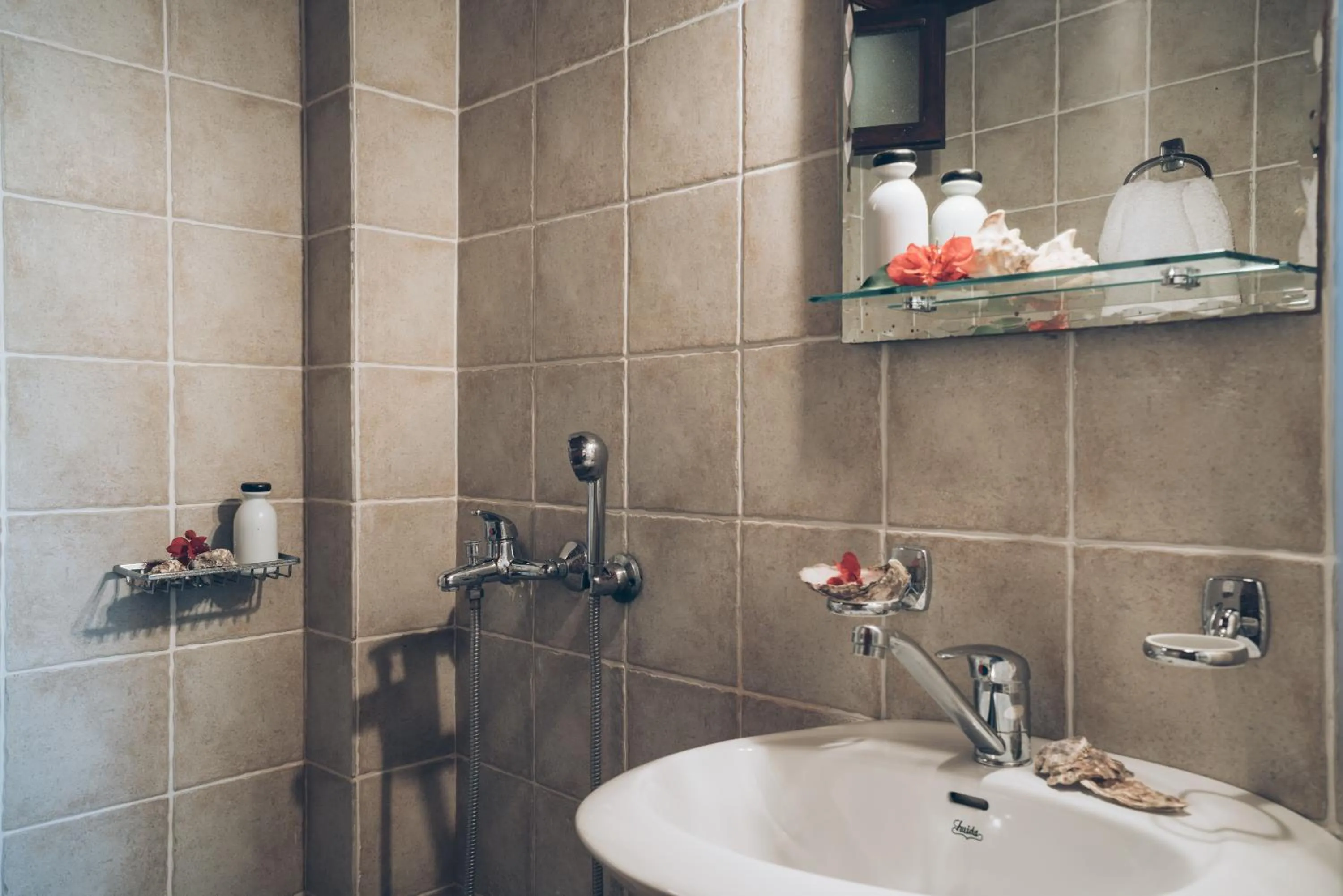 Shower in Alegria Villas Complex