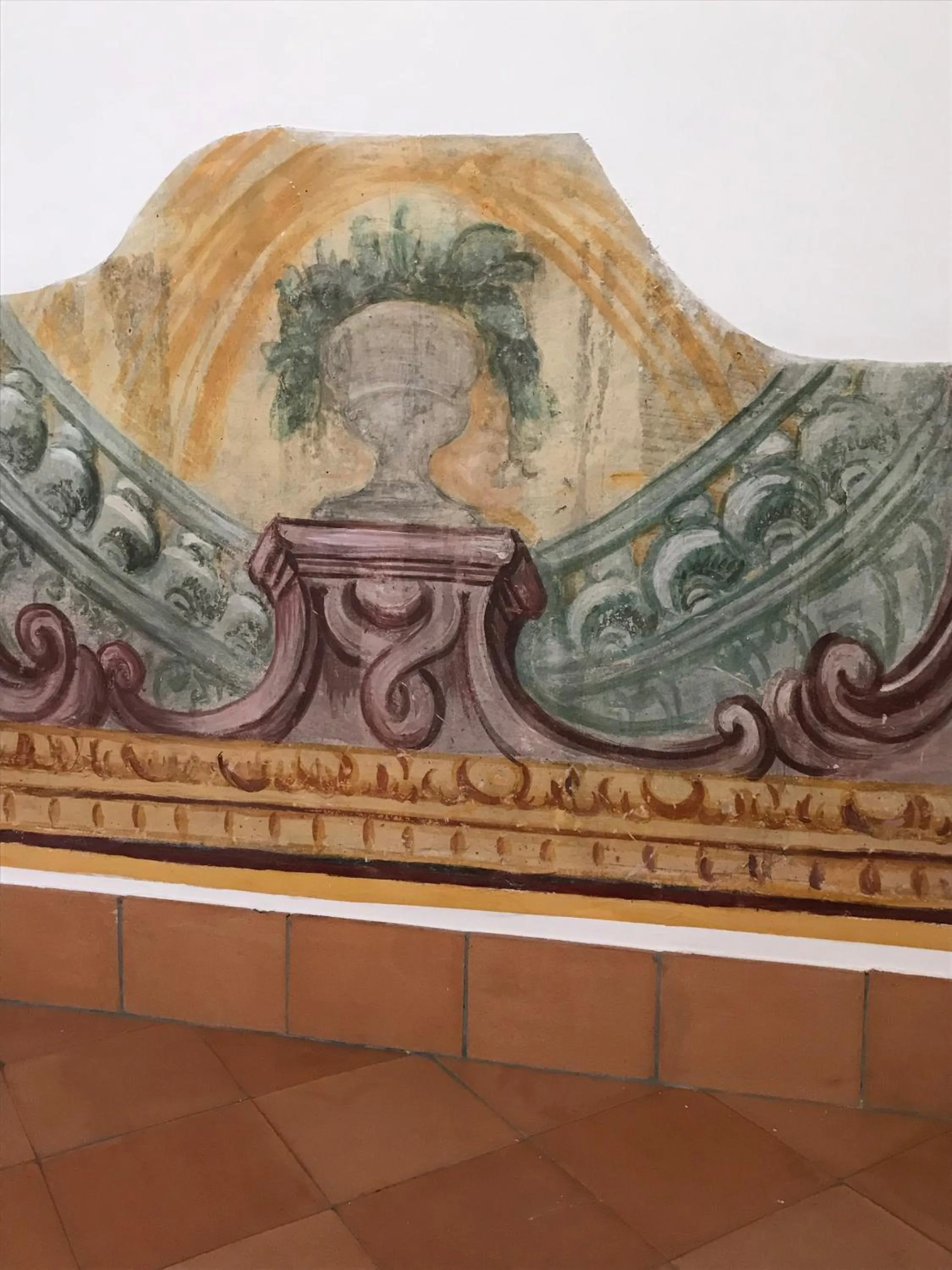 Decorative detail in Il Moro Di Positano