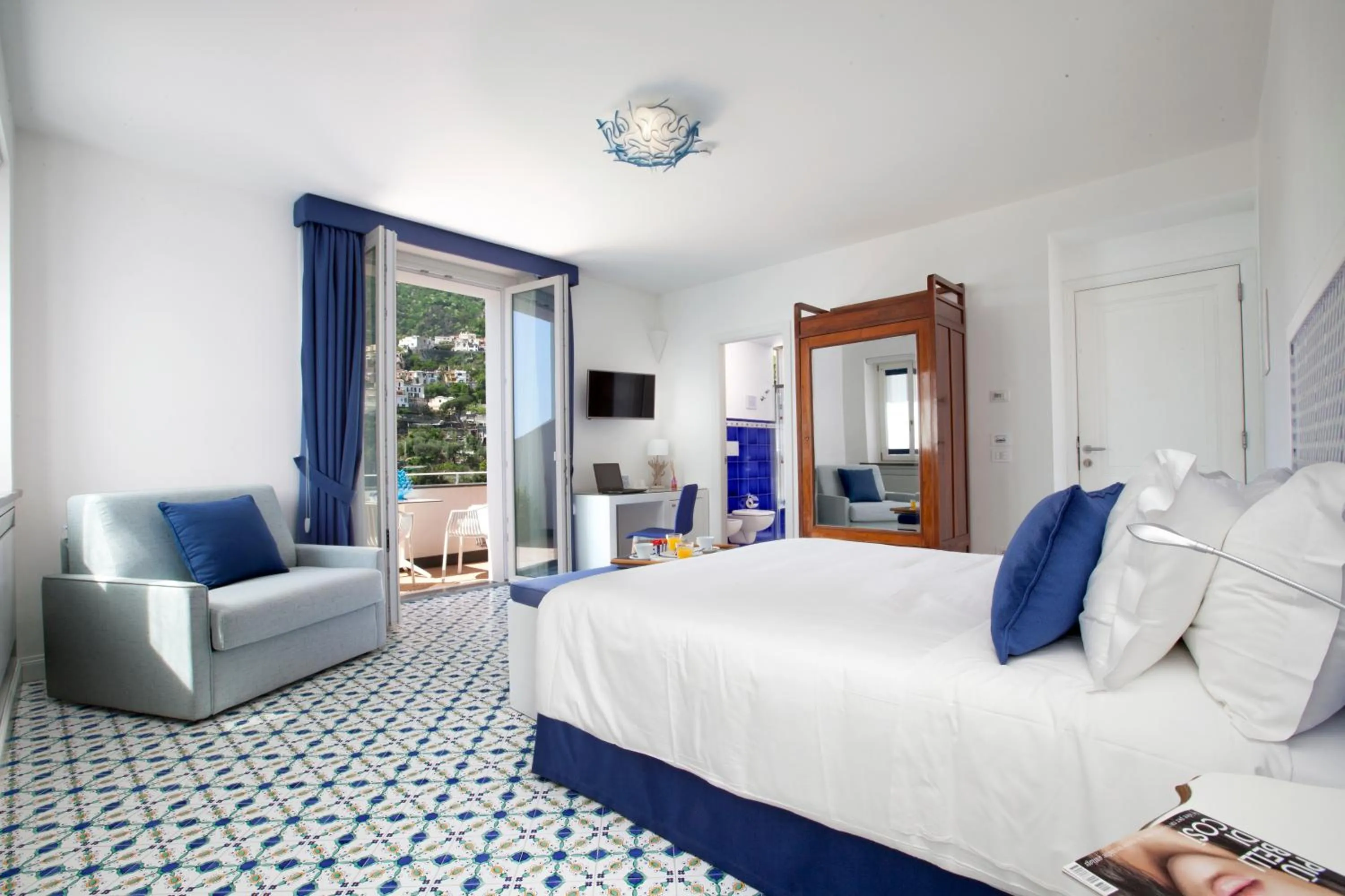 Bed in Il Moro Di Positano