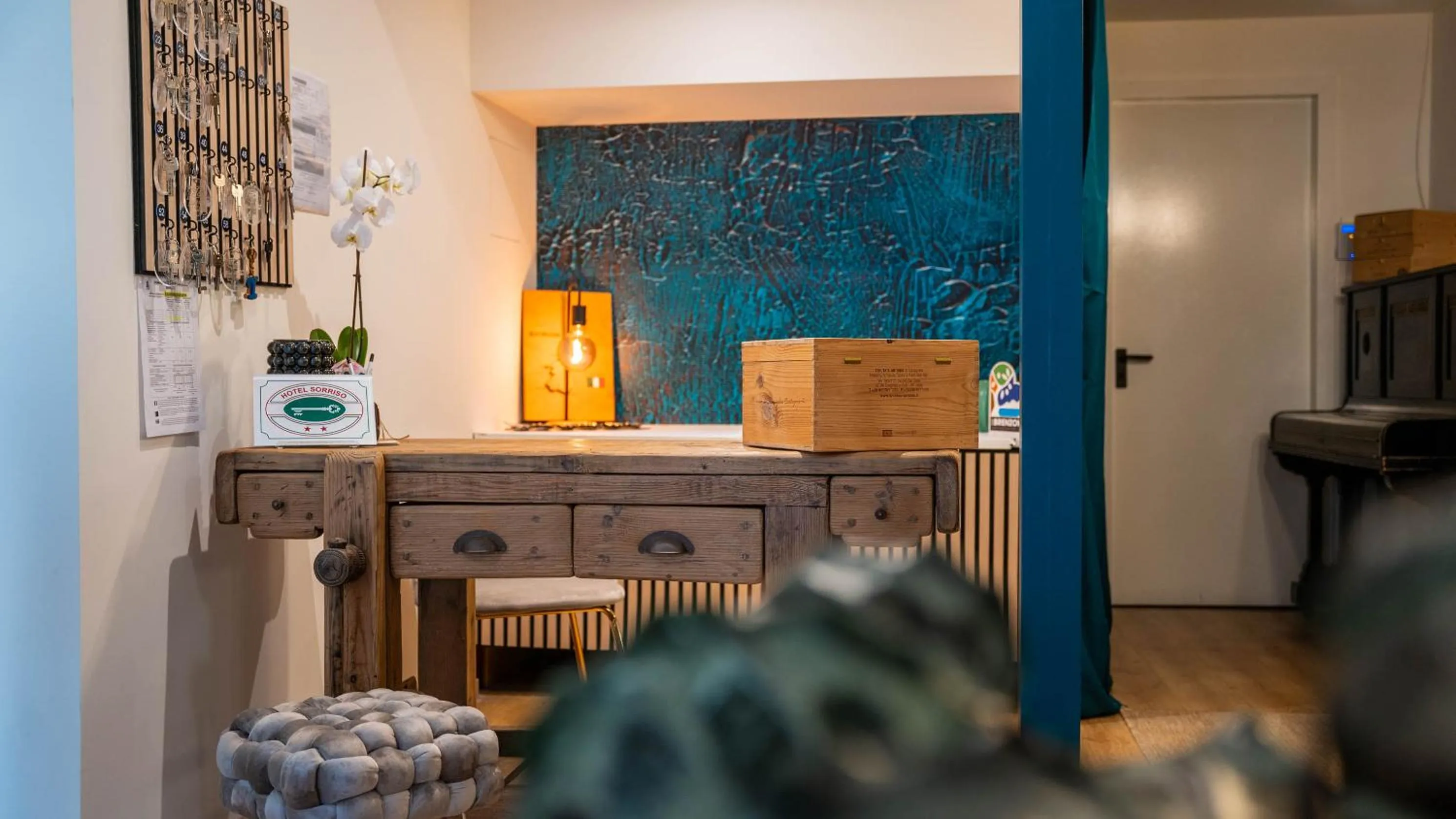 Lobby or reception in Hotel Sorriso