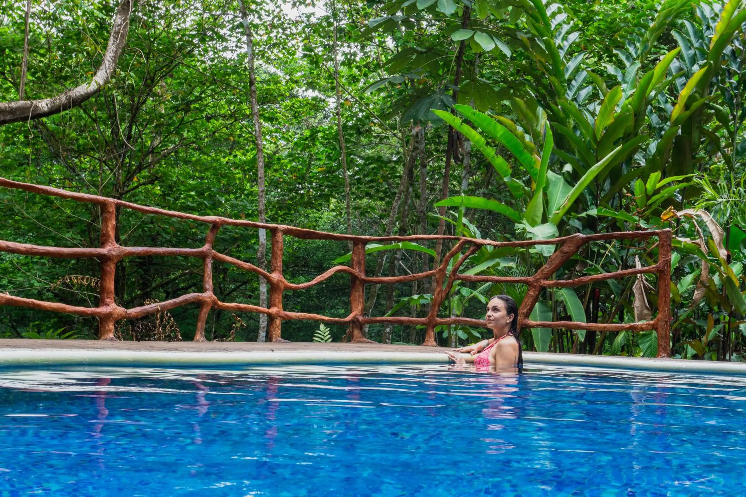 Swimming pool in Hidden Paradise Lodge