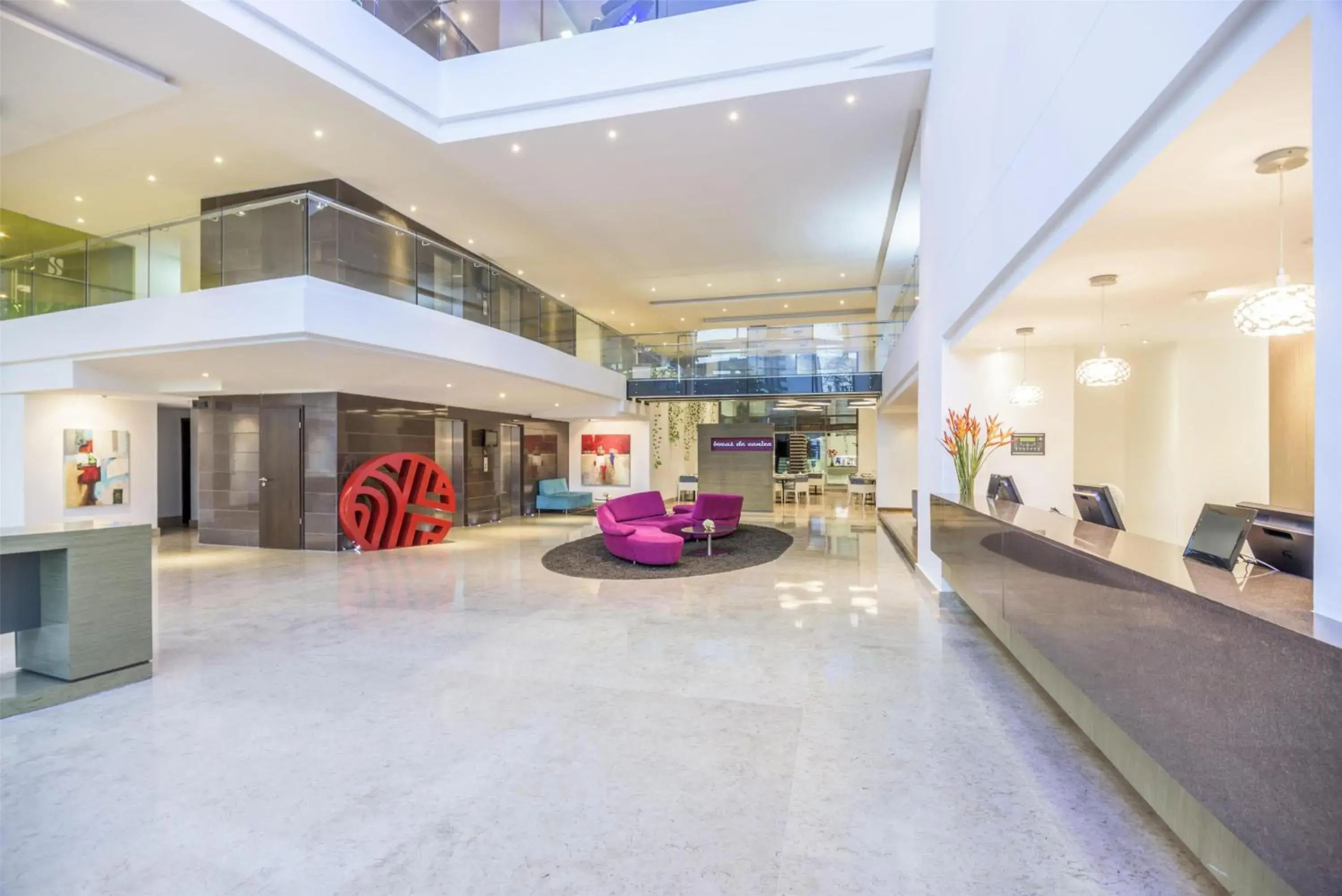 Lobby or reception in NH Collection Royal Smartsuites Lobby or reception in NH Collection Royal Smartsuites