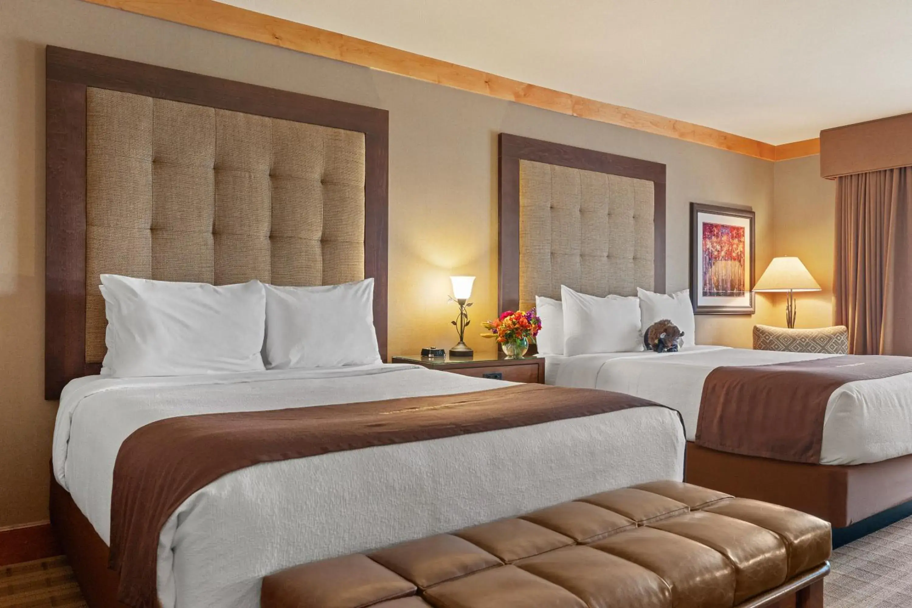 Queen Room with Two Queen Beds - Disability Access in Wyoming Inn of Jackson Hole Queen Room with Two Queen Beds - Disability Access in Wyoming Inn of Jackson Hole