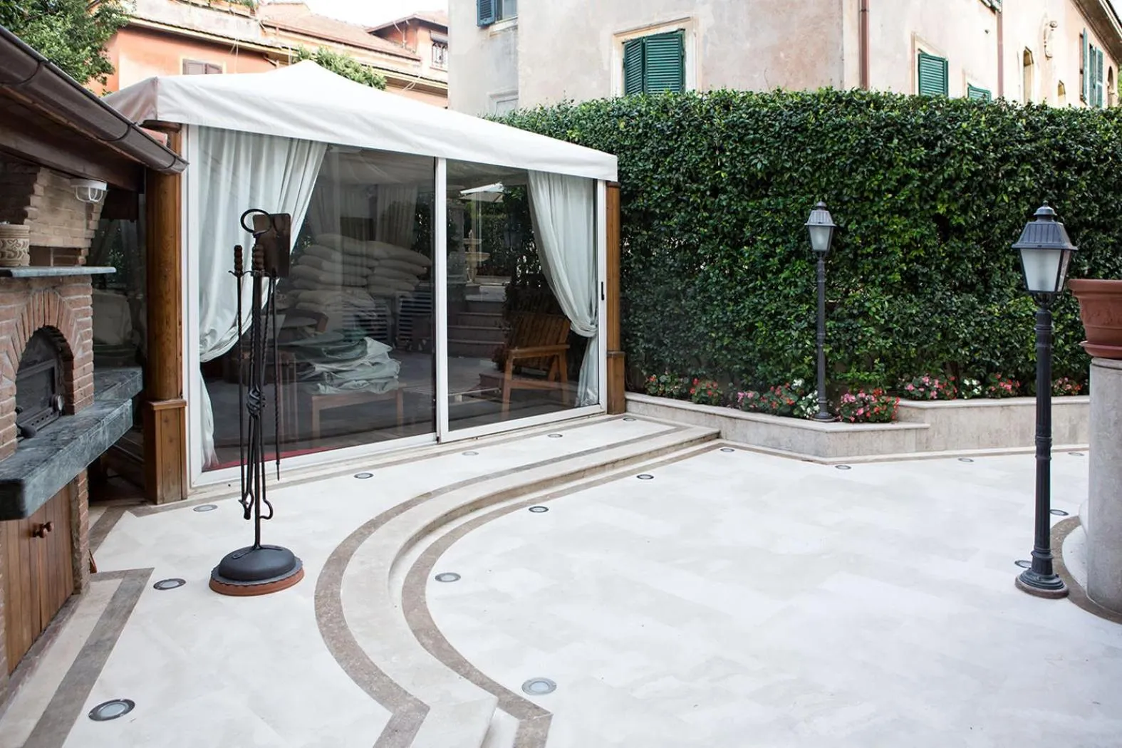 Garden in B&B VILLINO MARGHERITA