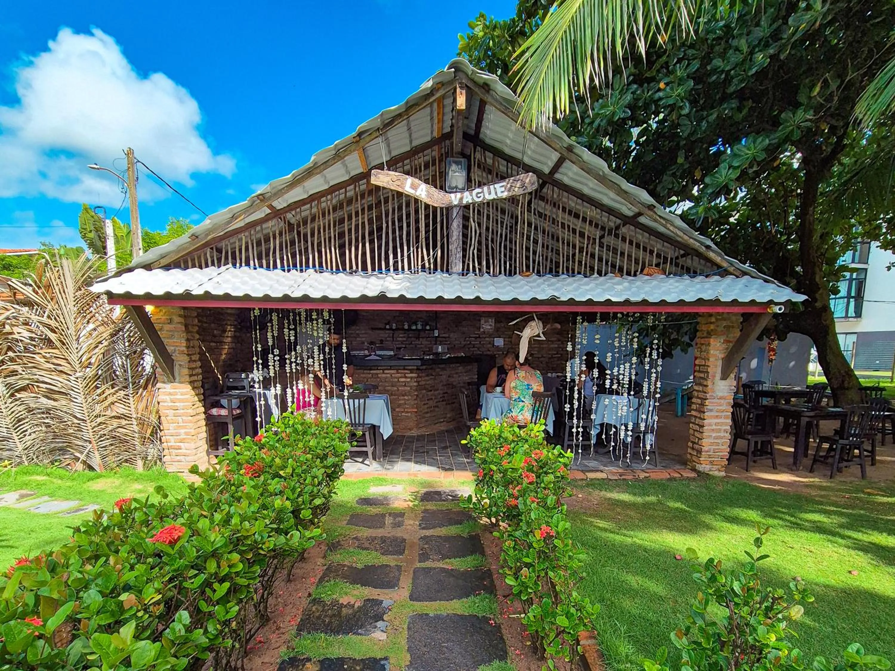 Lounge or bar in Pousada dos Coqueiros
