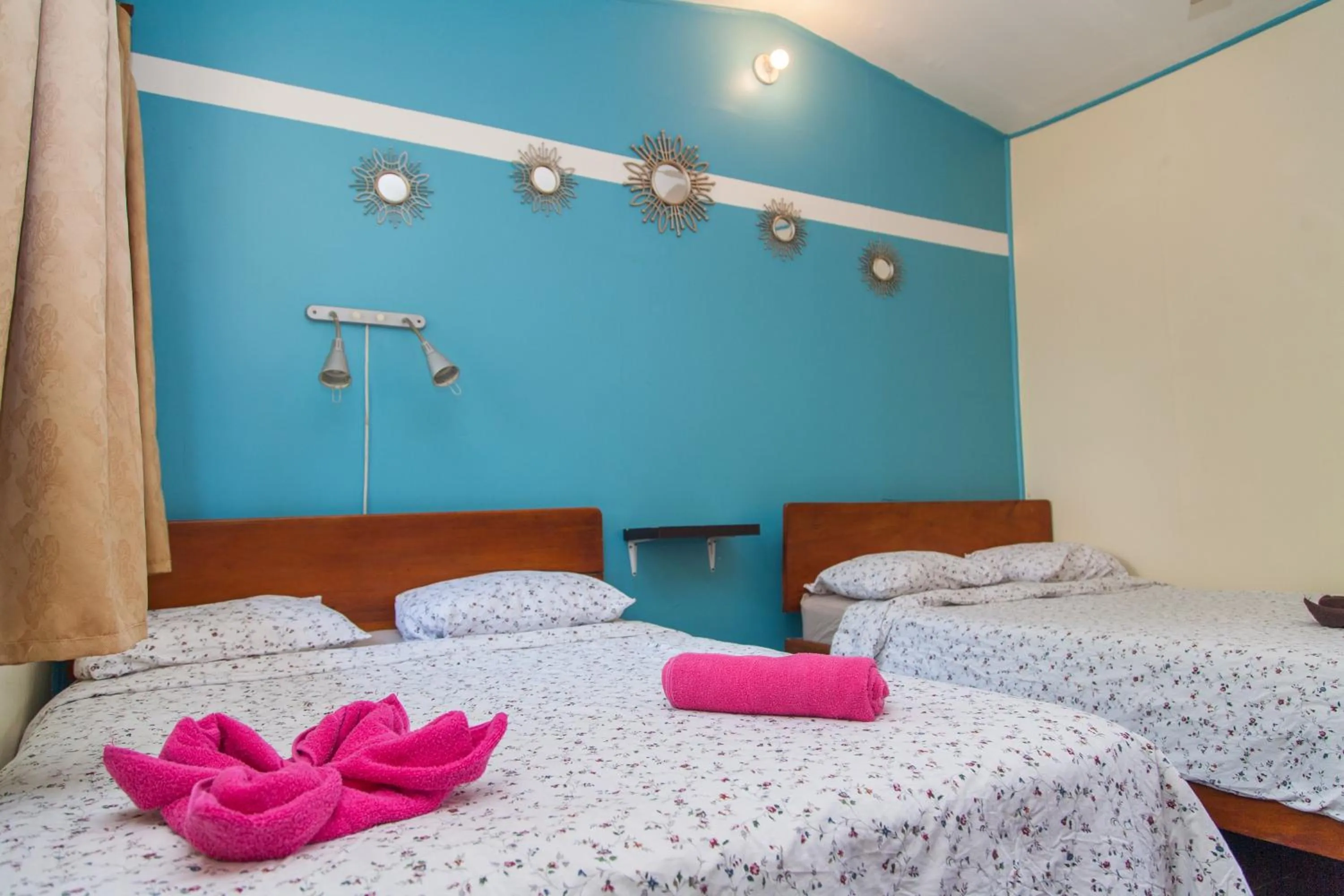 Bed in Hotel Brasilito