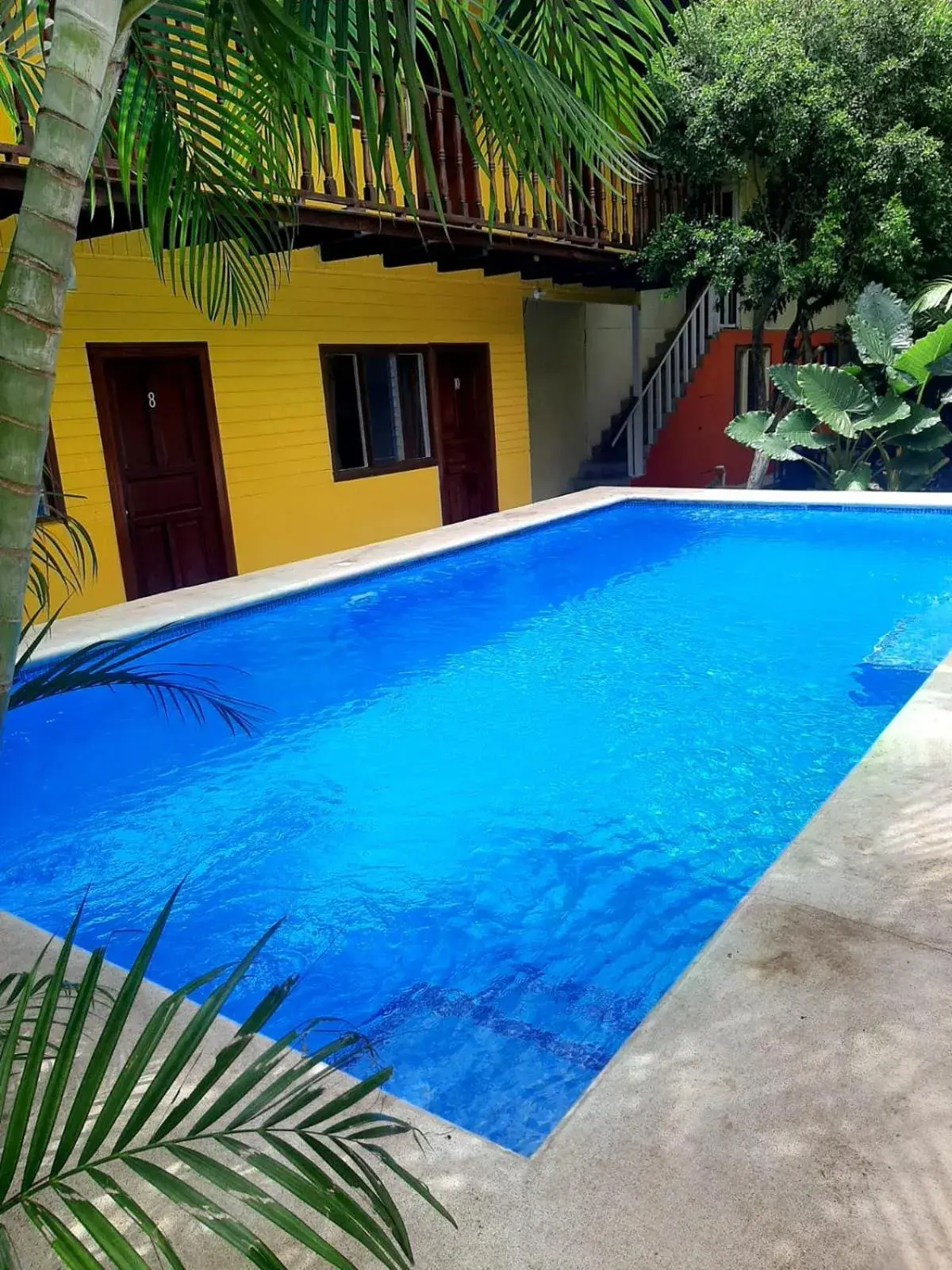 Pool view in Hotel Brasilito Pool view in Hotel Brasilito