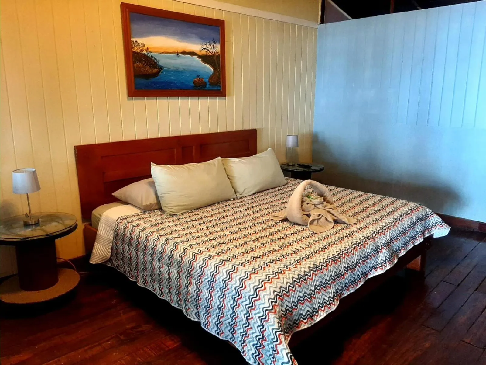 Bed in Hotel Brasilito