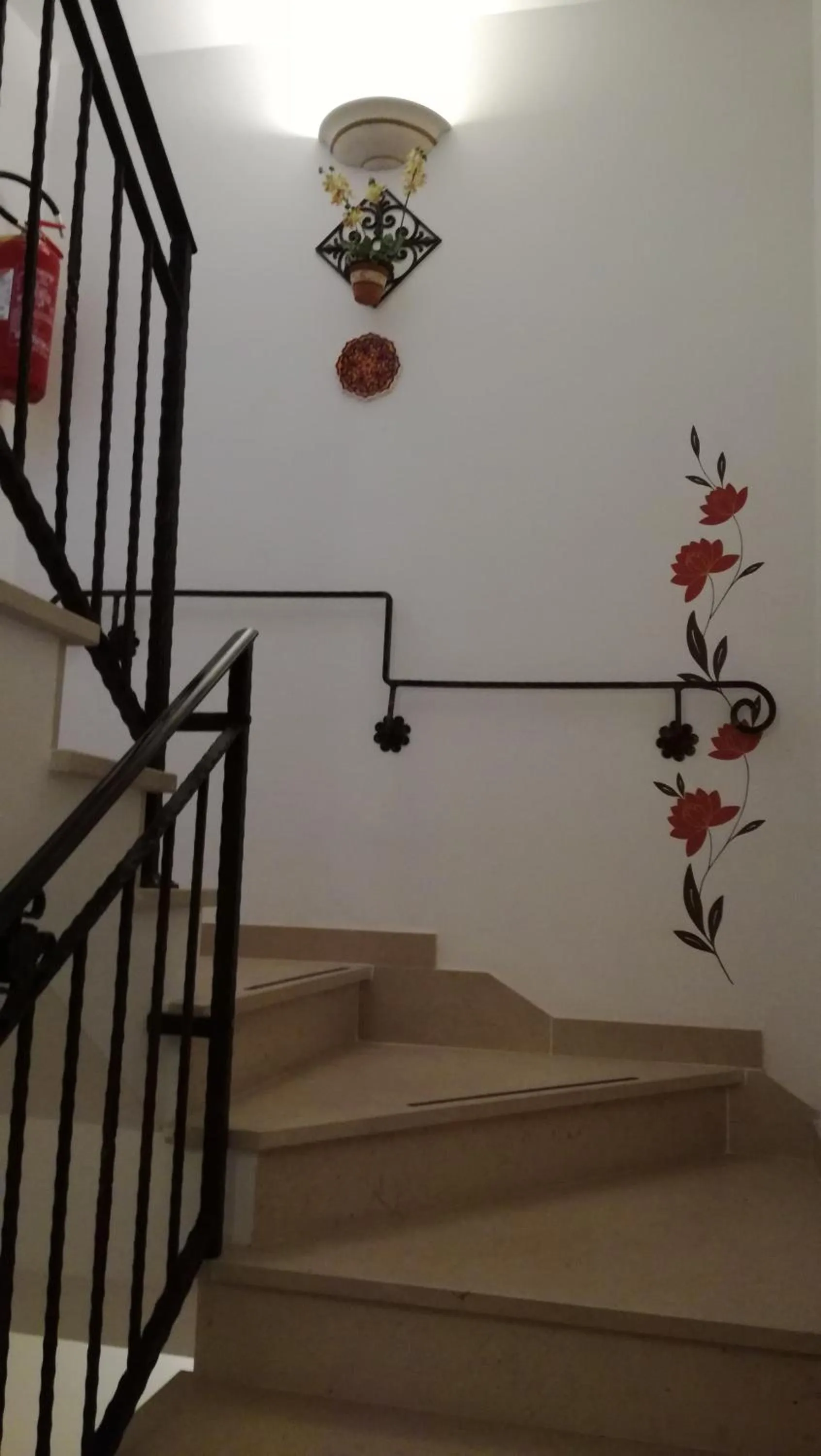 Decorative detail in L'ISOLA AeR B&B