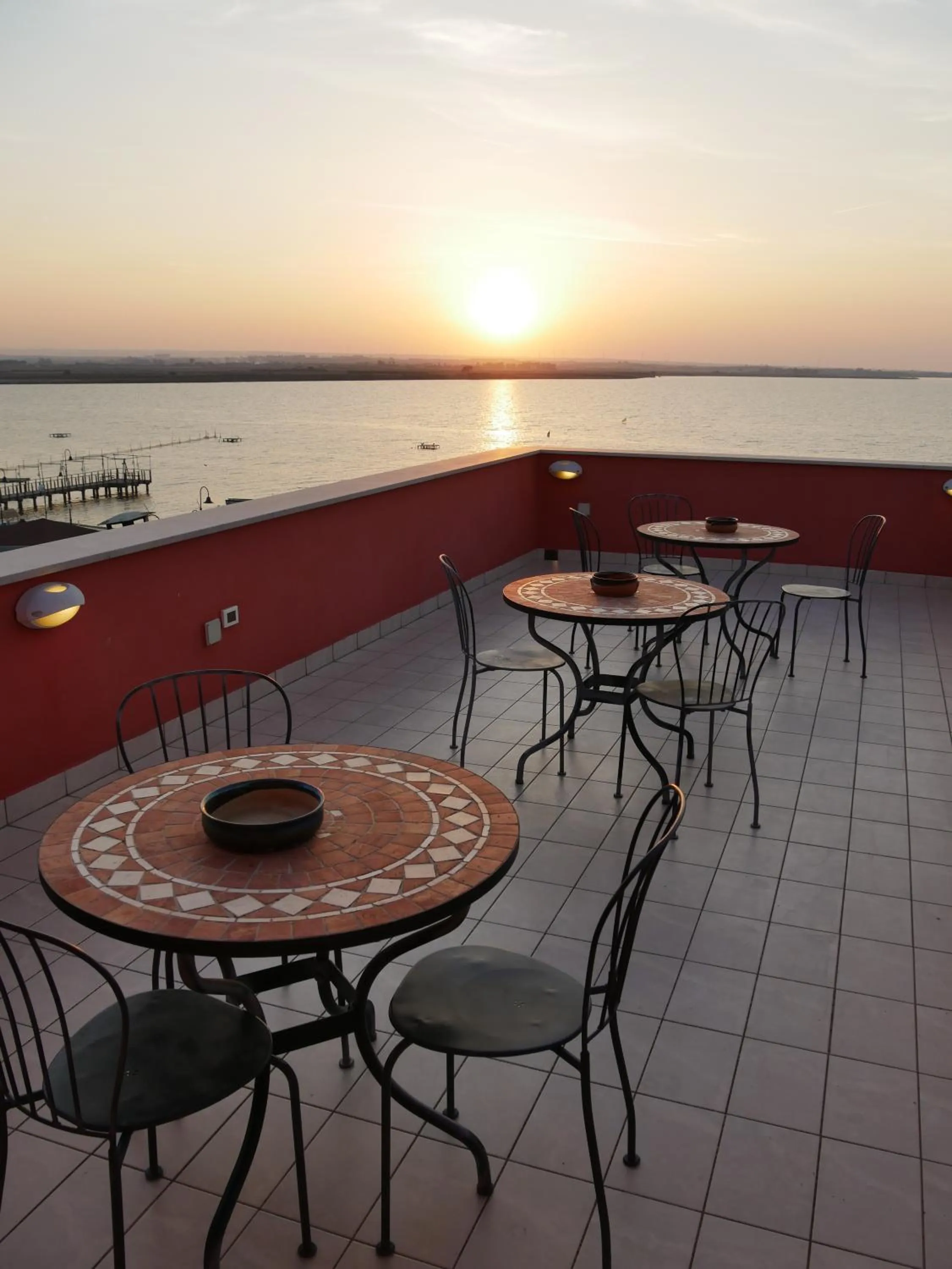 Balcony/Terrace in L'ISOLA AeR B&B