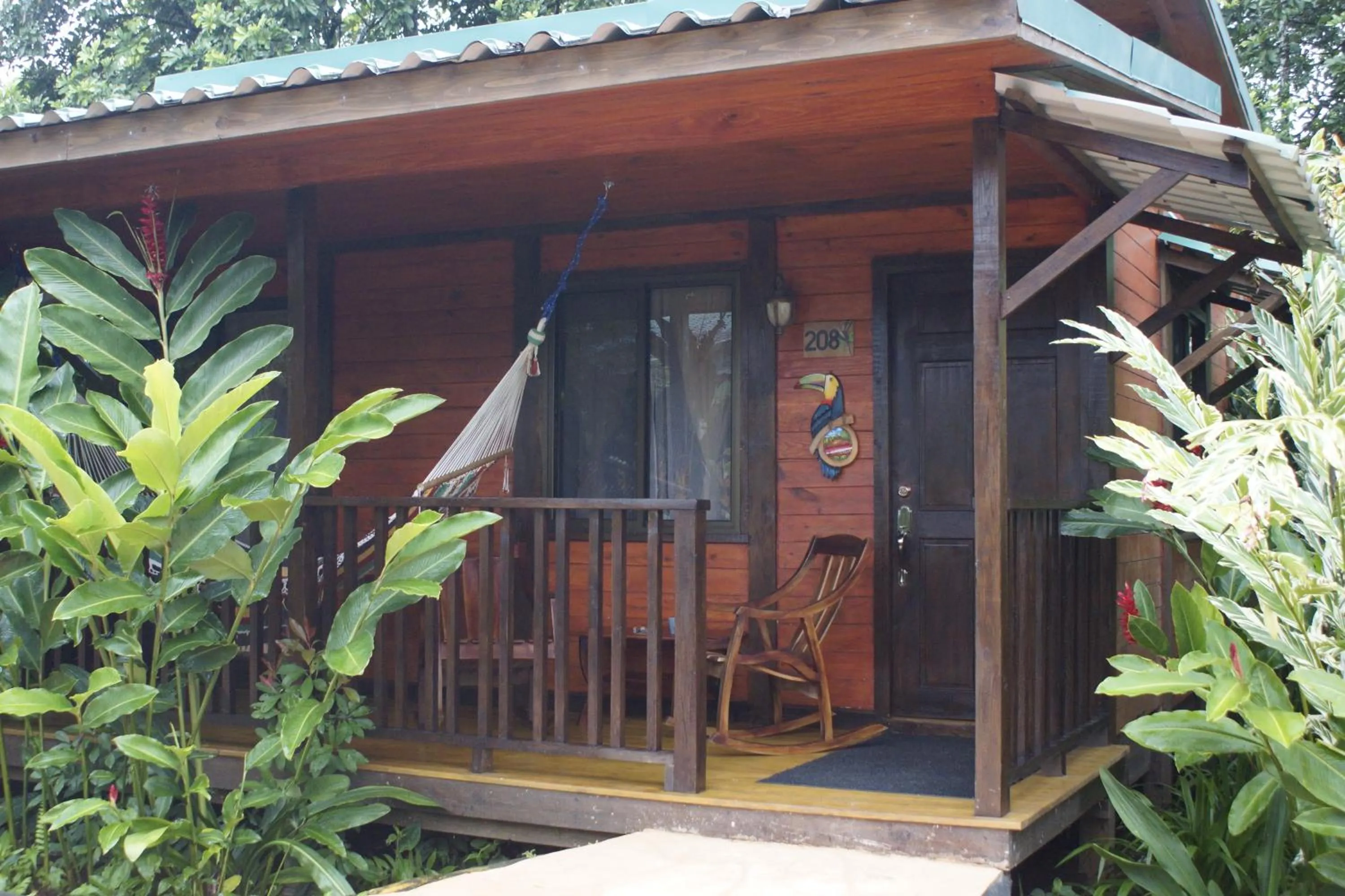 Balcony/Terrace in Blue River Resort & Hot Springs