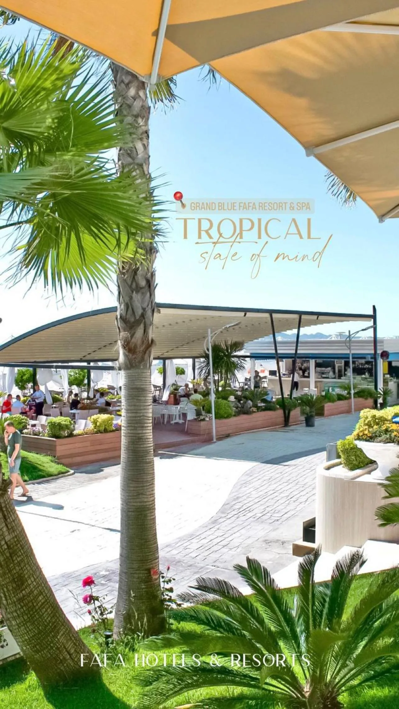 Property building in Grand Blue Fafa Resort & SPA