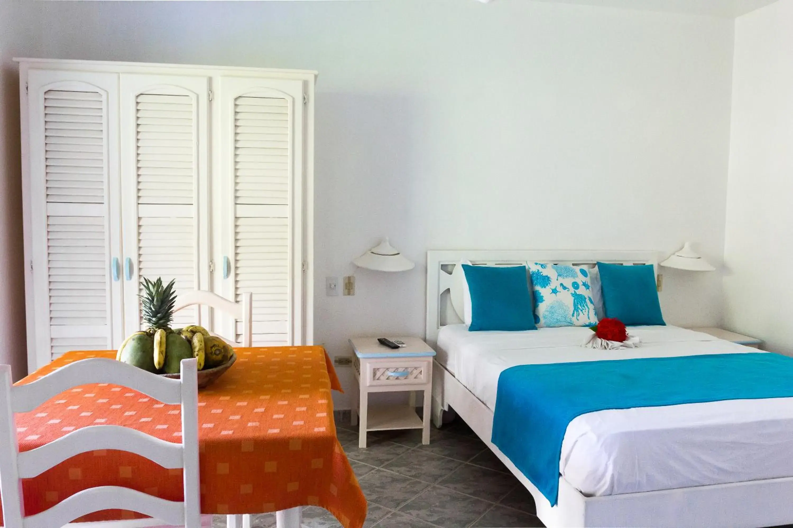 Bed in Hotel Playa Colibri Bed in Hotel Playa Colibri