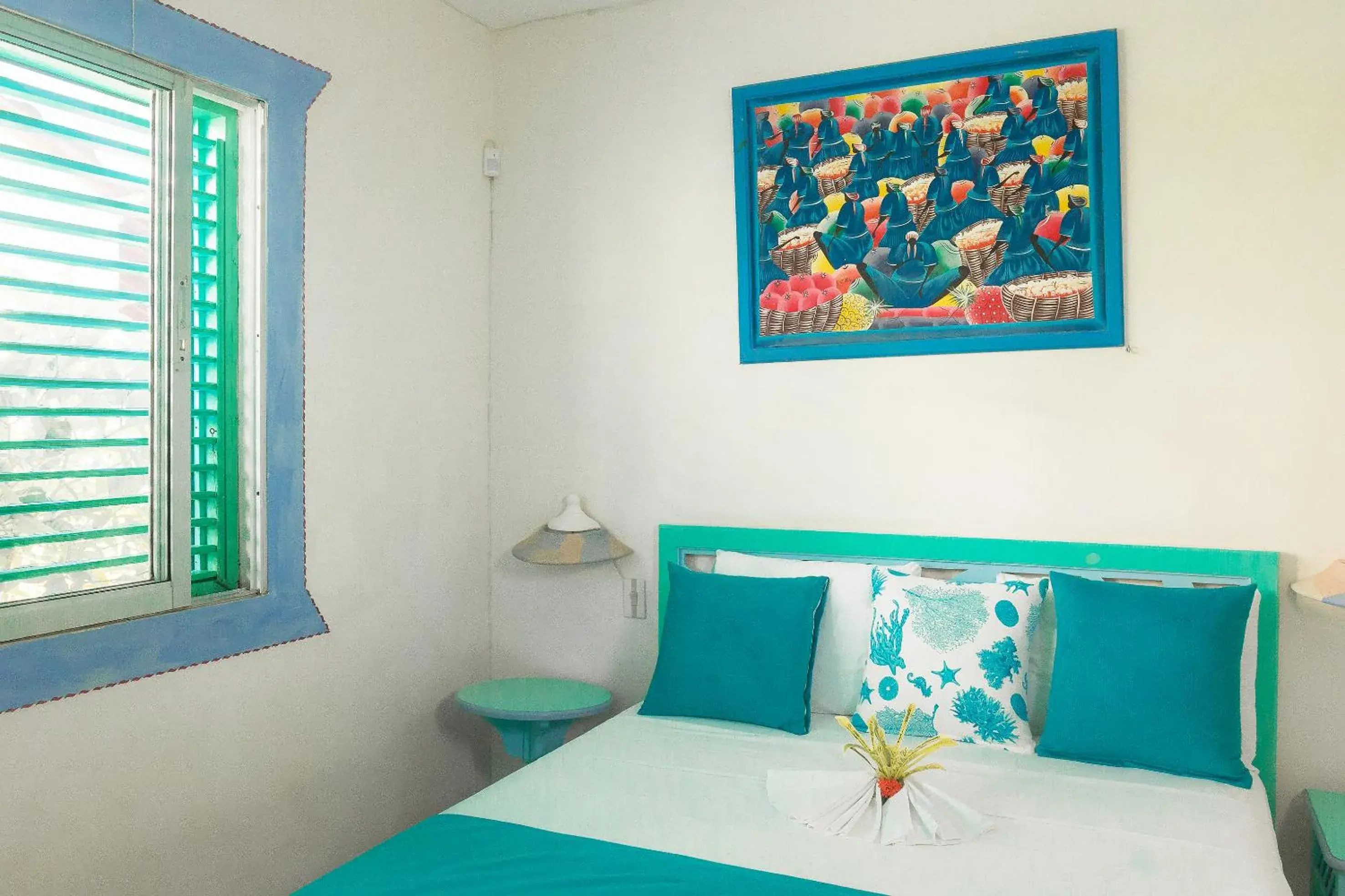 Bed in Hotel Playa Colibri Bed in Hotel Playa Colibri