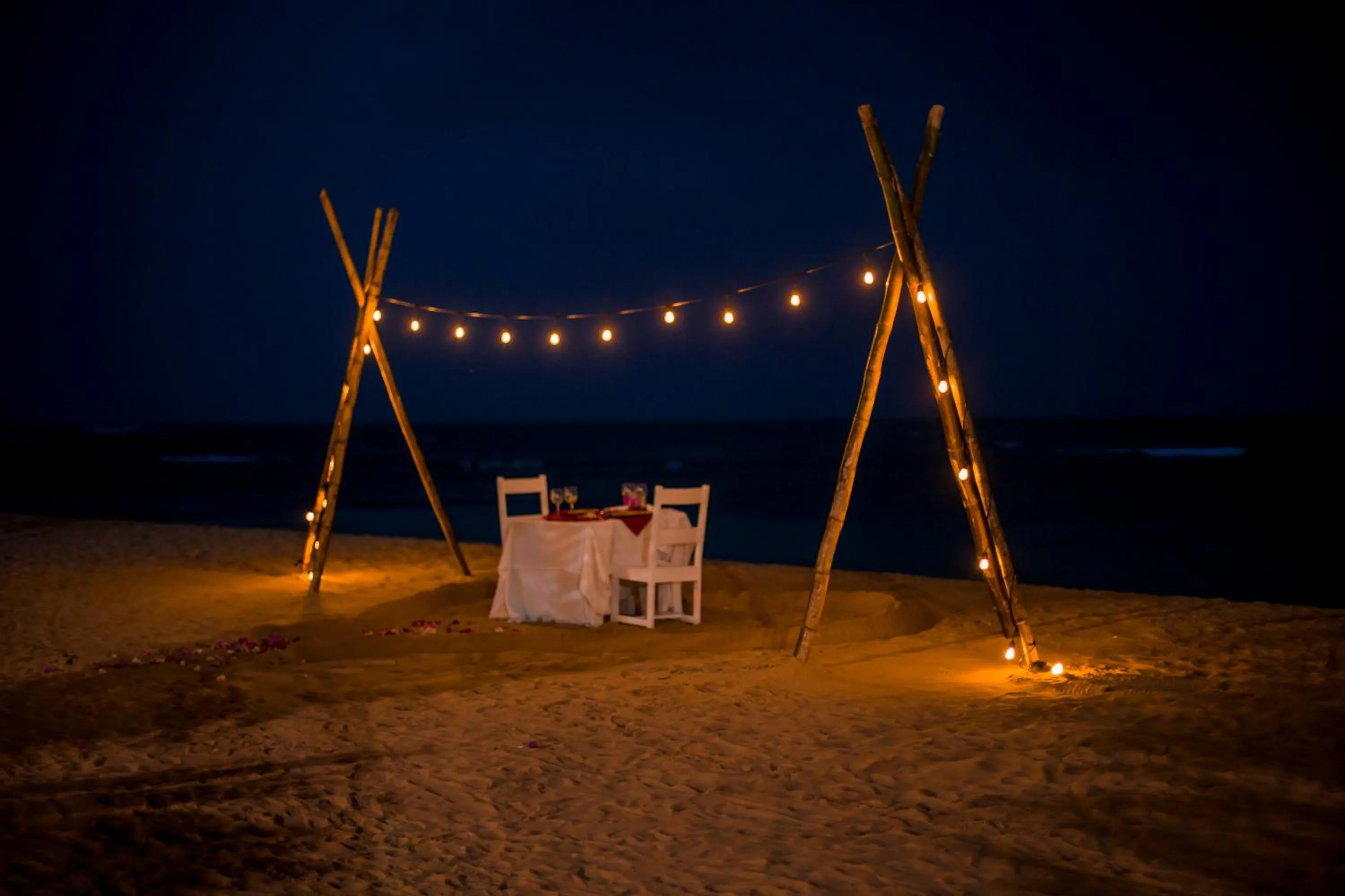 Dinner in Hotel Playa Colibri