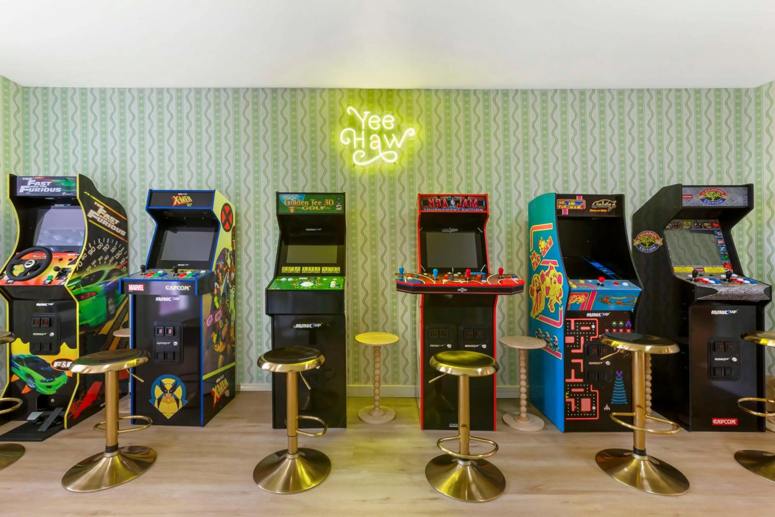 Game Room in The Kennedy Tucson, SureStay Collection by Best Western