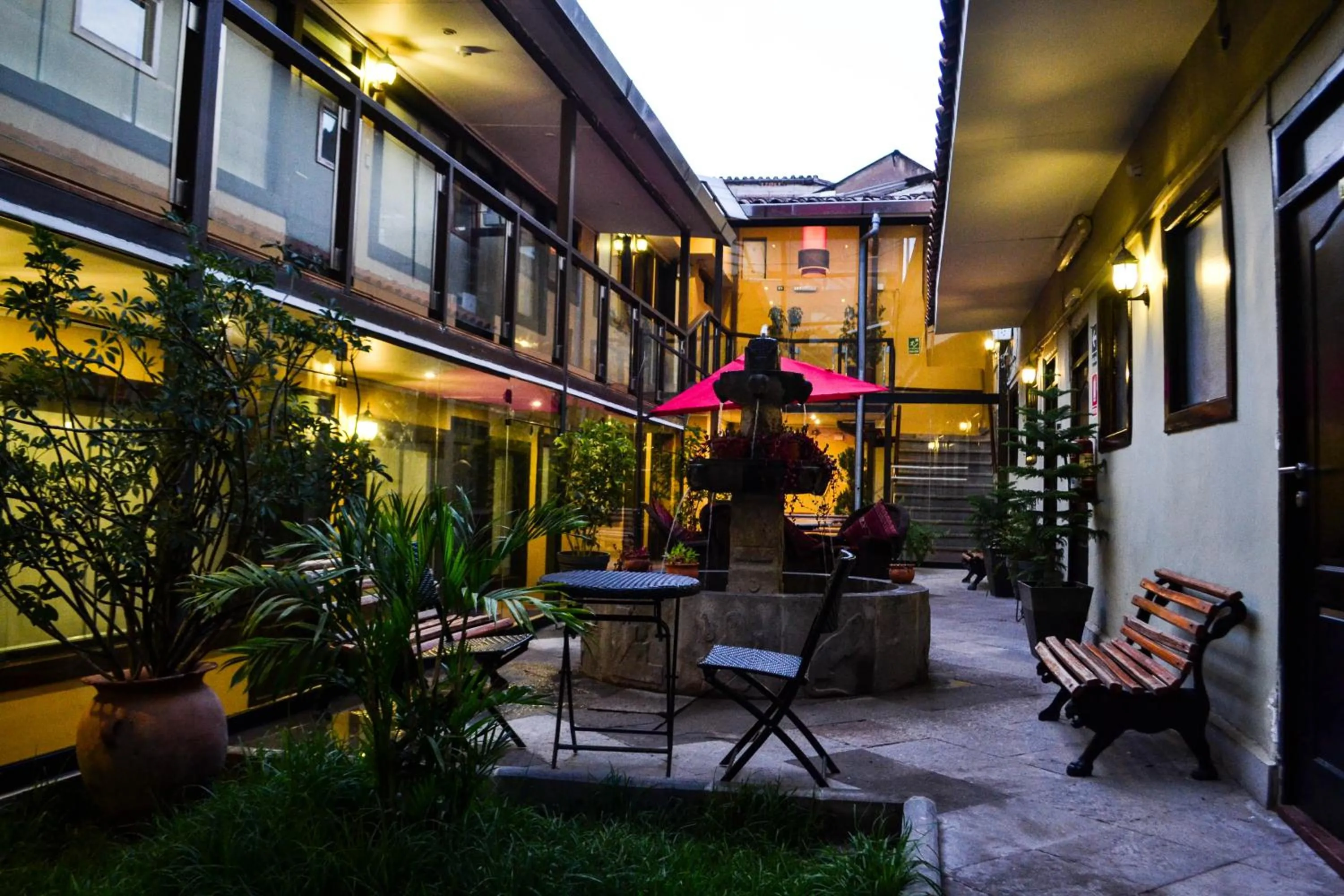 Patio in Hotel Royal Qosqo