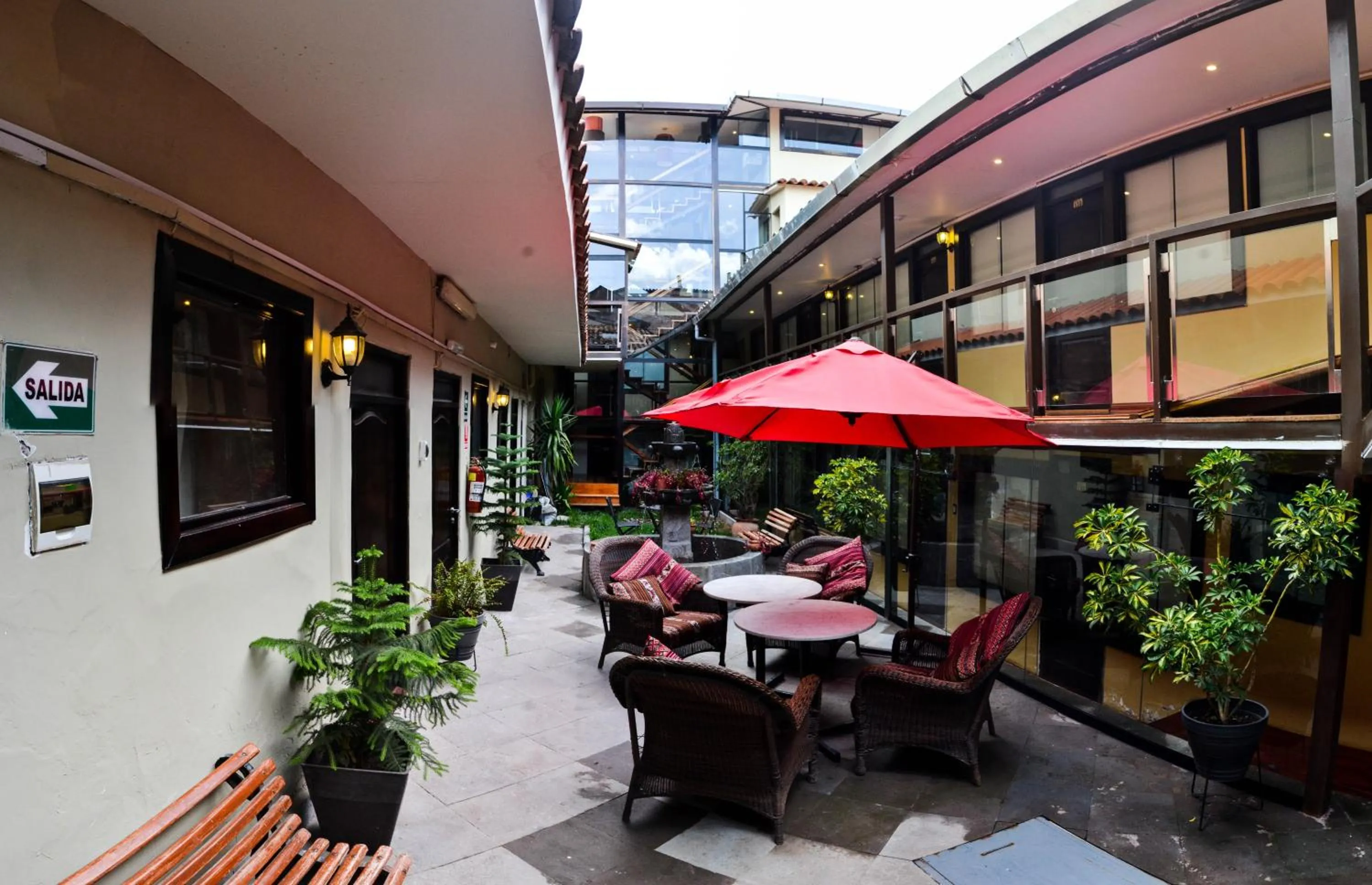 Patio in Hotel Royal Qosqo