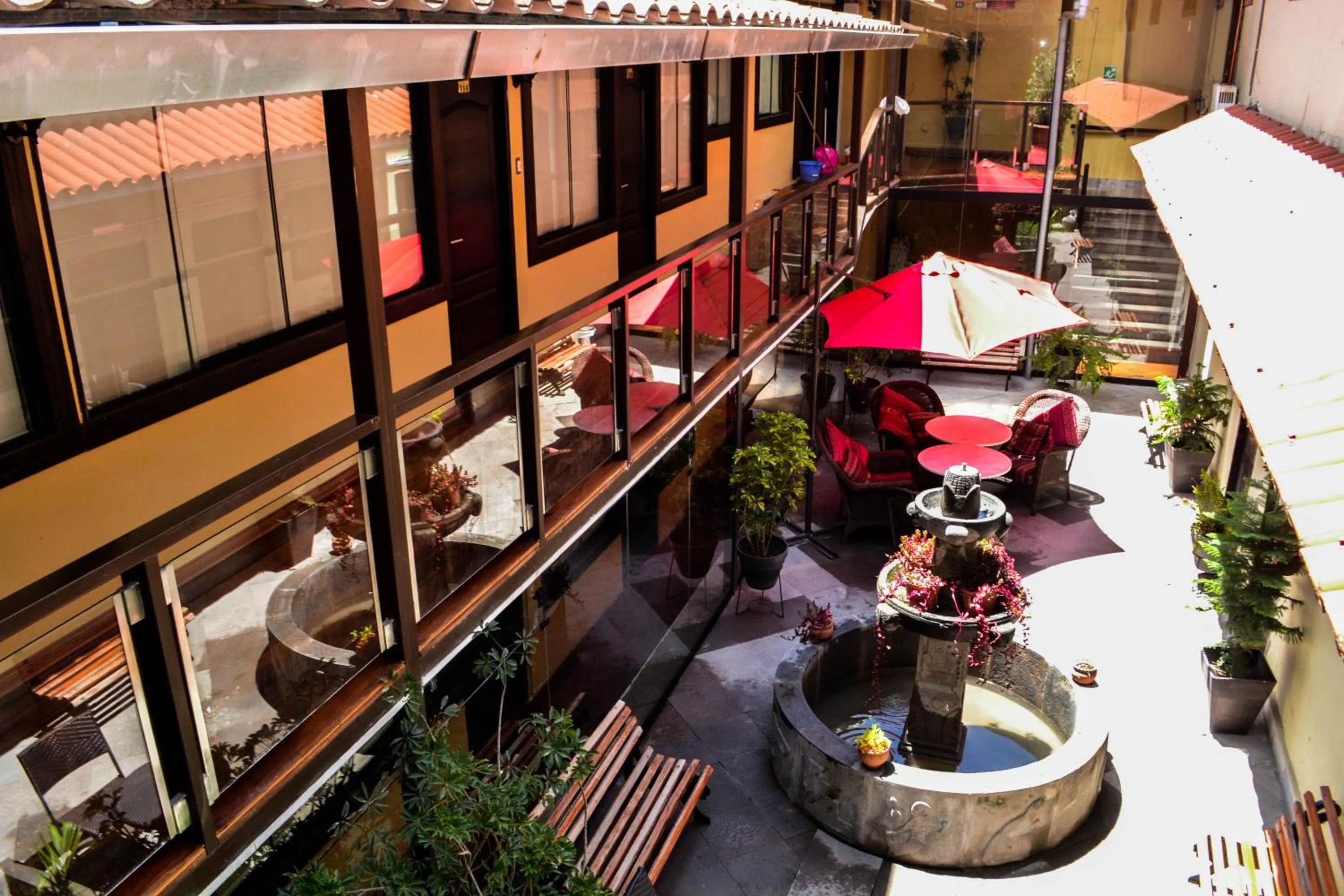 Patio in Hotel Royal Qosqo