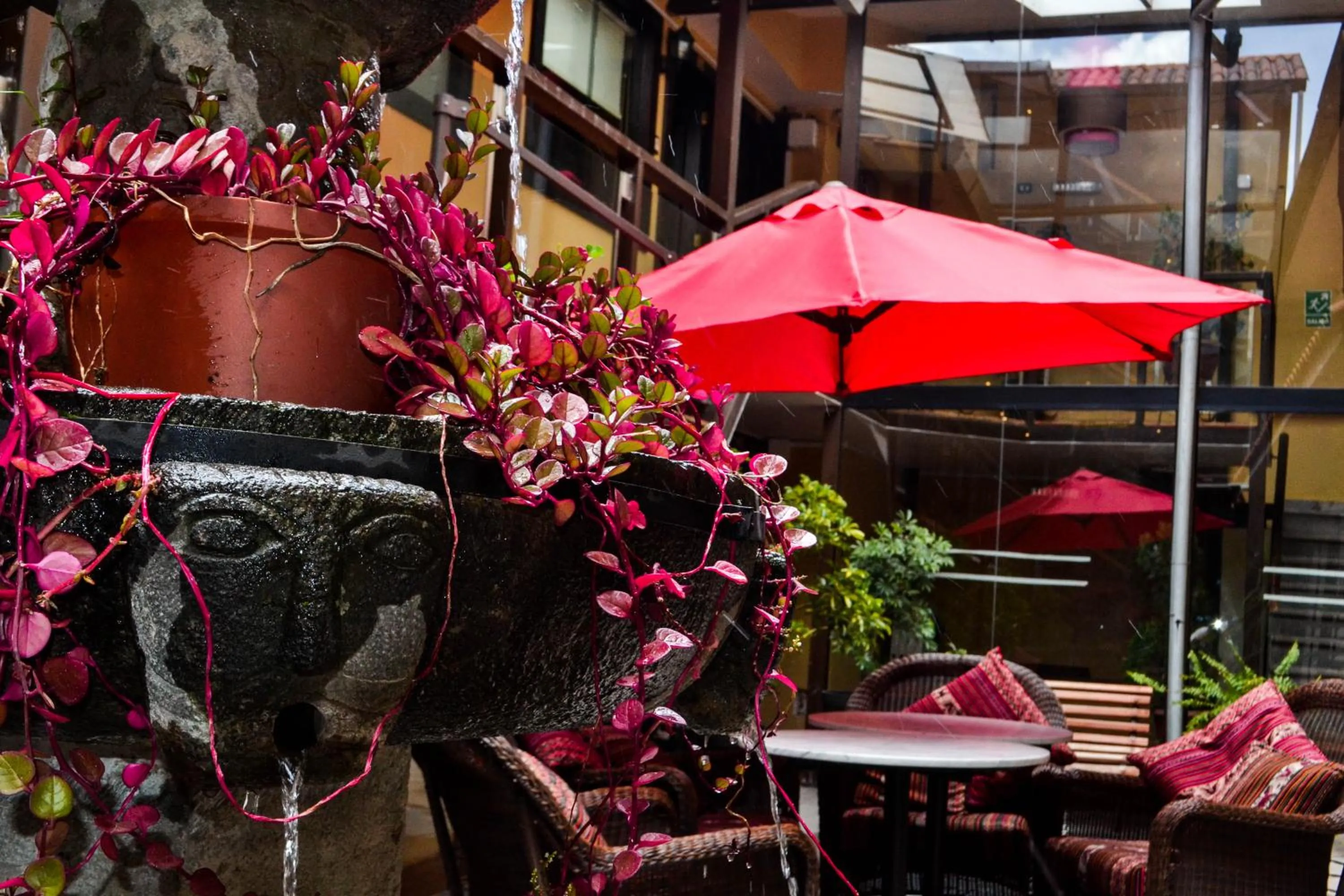 Patio in Hotel Royal Qosqo
