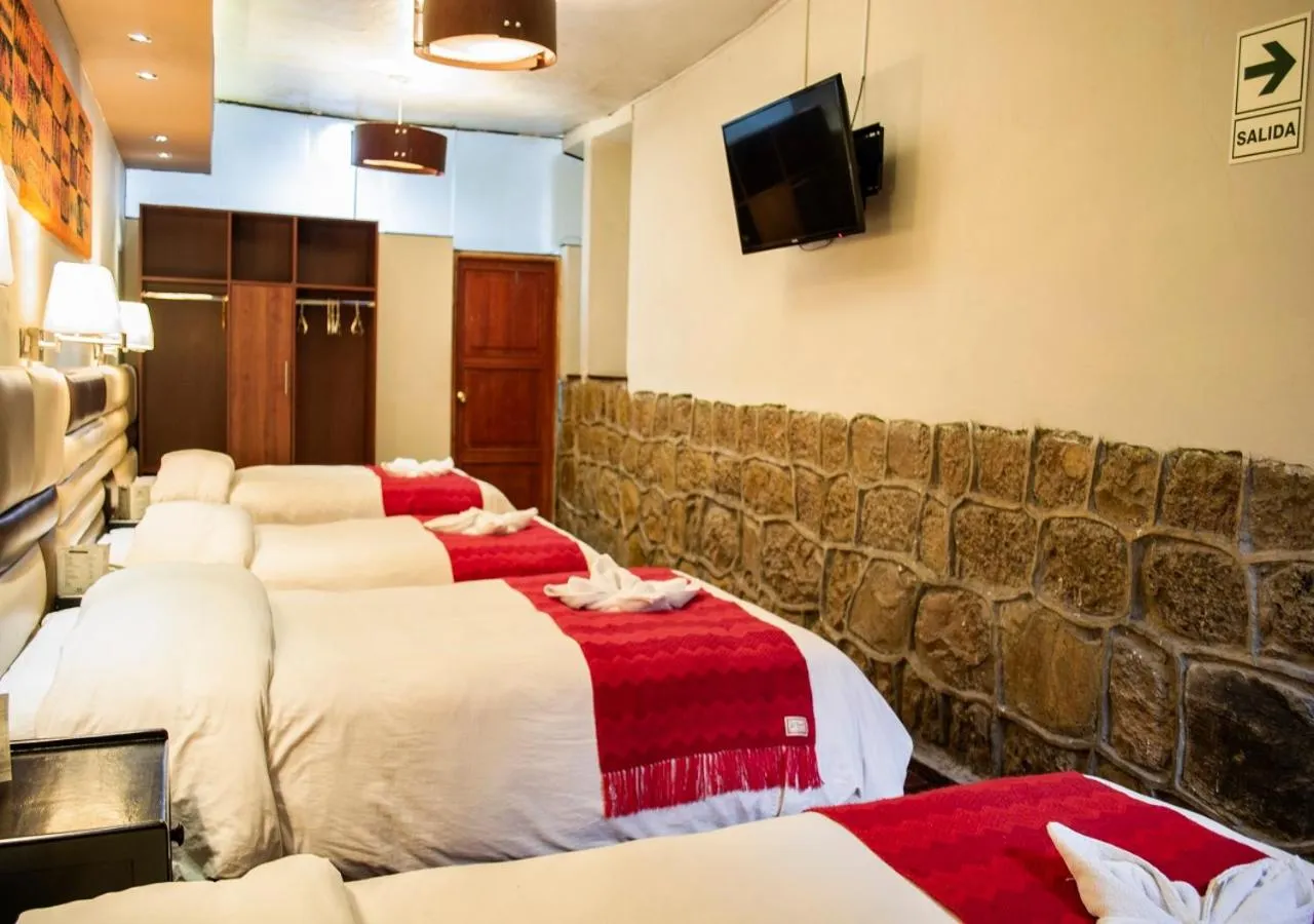 Bed in Hotel Royal Qosqo