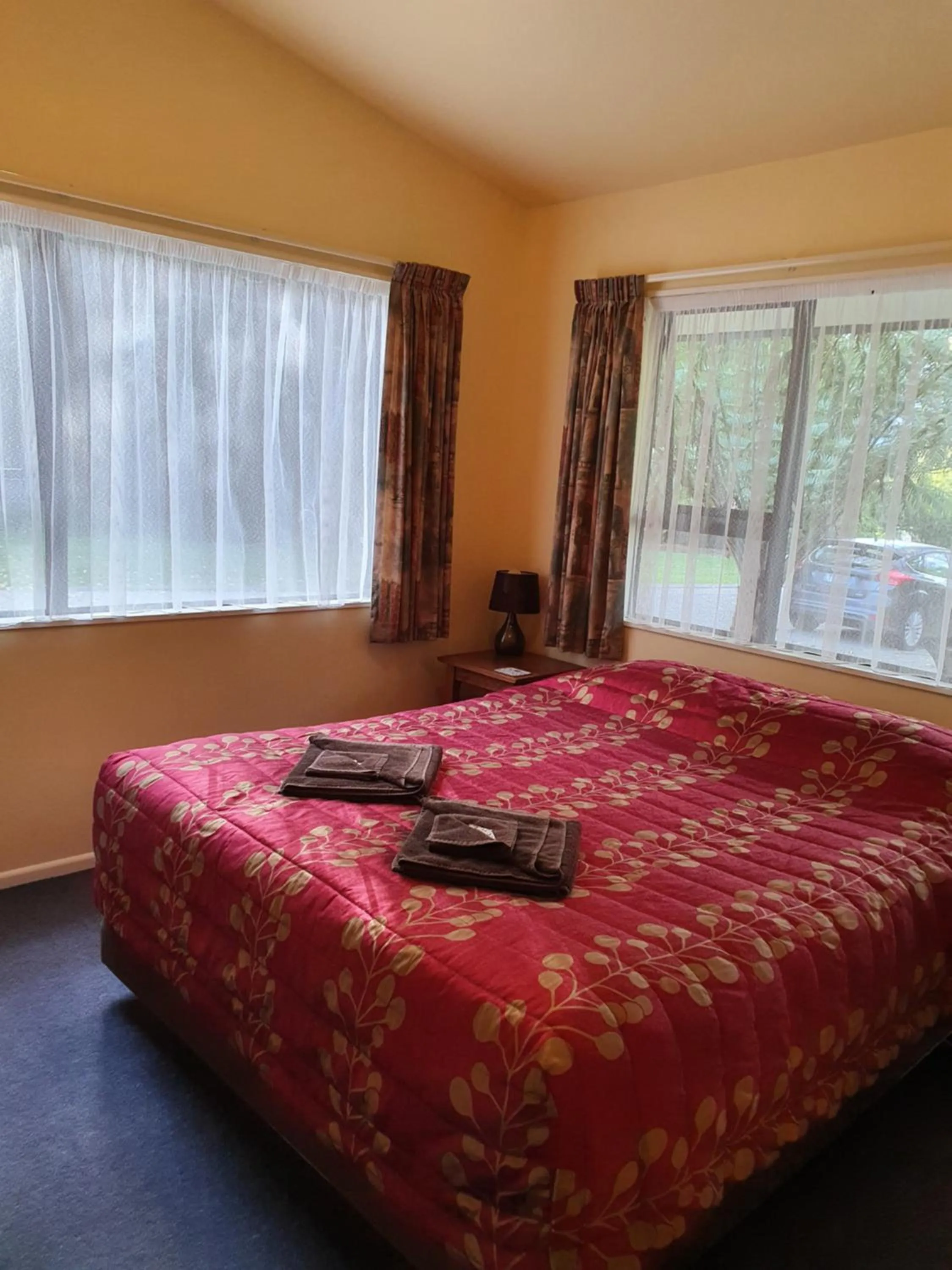 Bed in Havelock Garden Motel