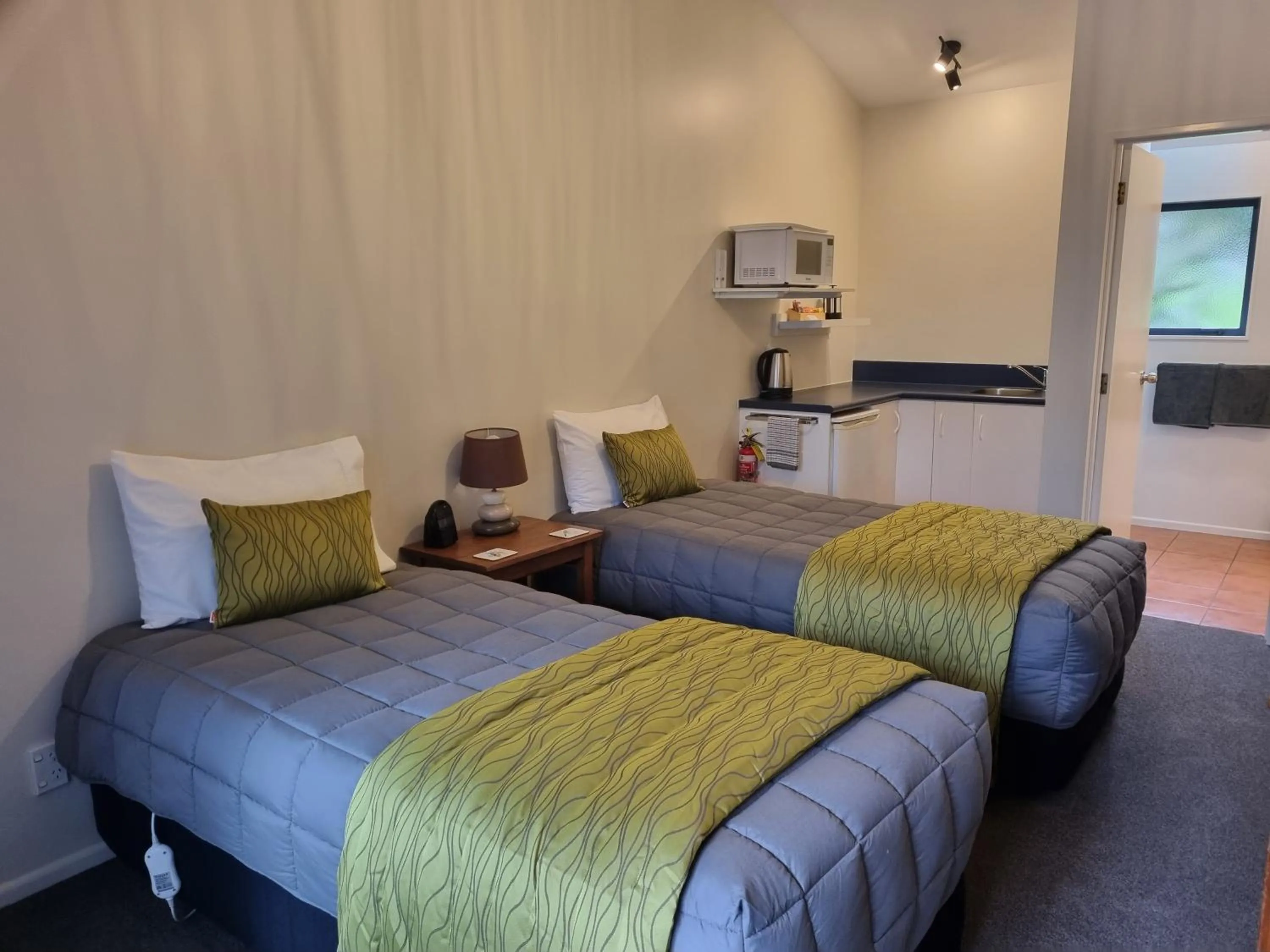 Bed in Havelock Garden Motel