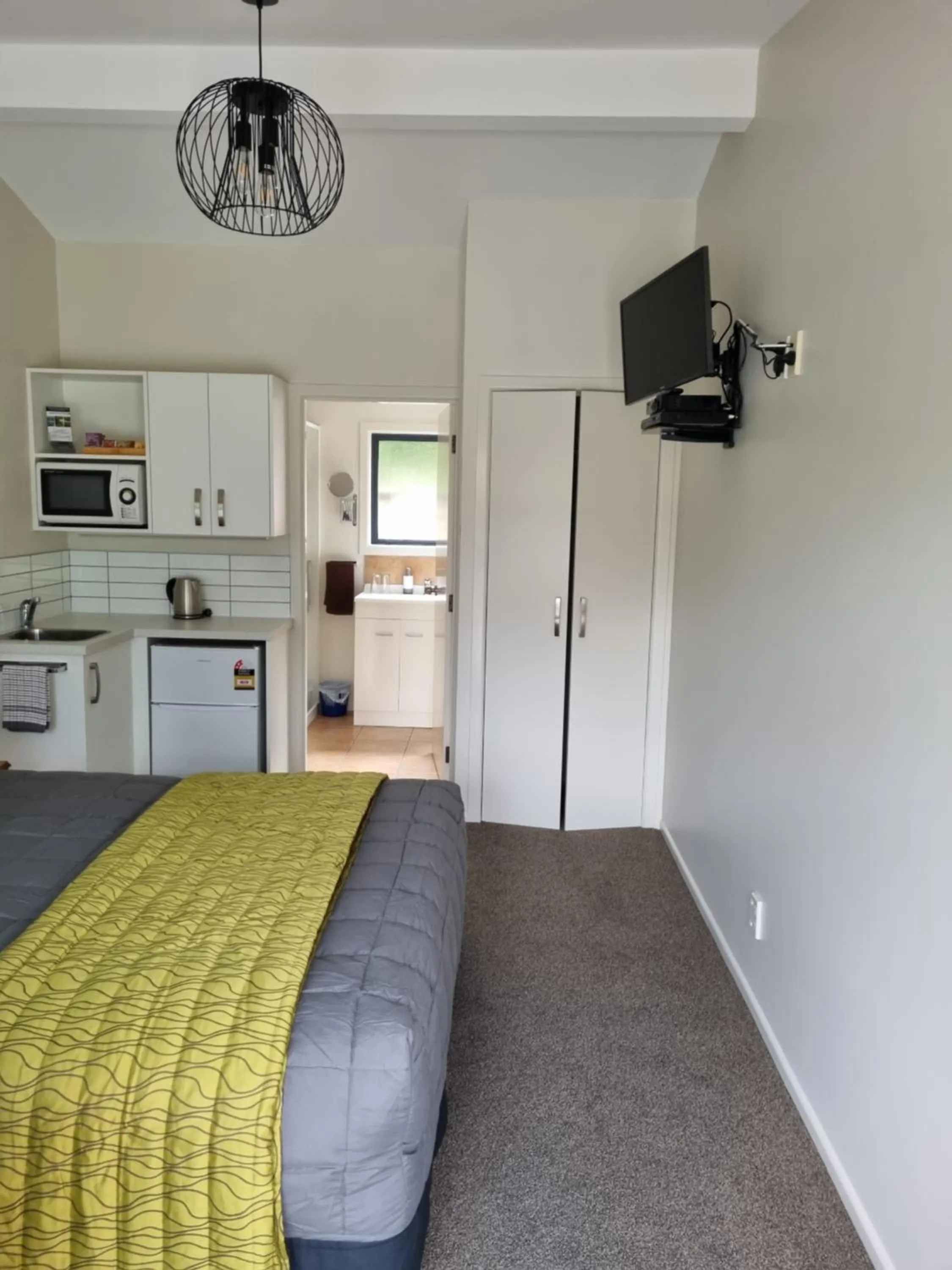 Bed in Havelock Garden Motel