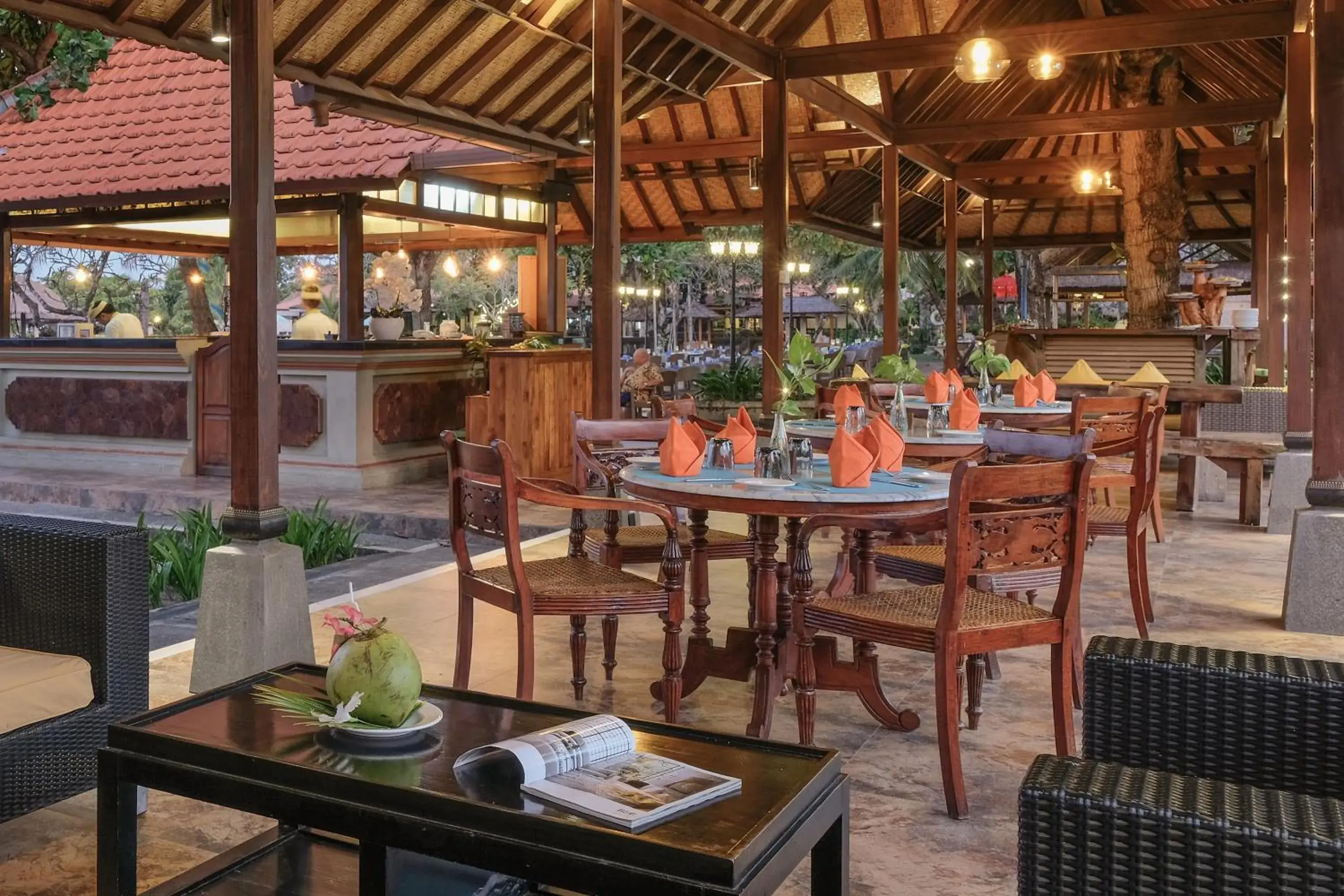 Lounge or bar, Restaurant/Places to Eat in Bali Tropic Resort & Spa - CHSE Certified