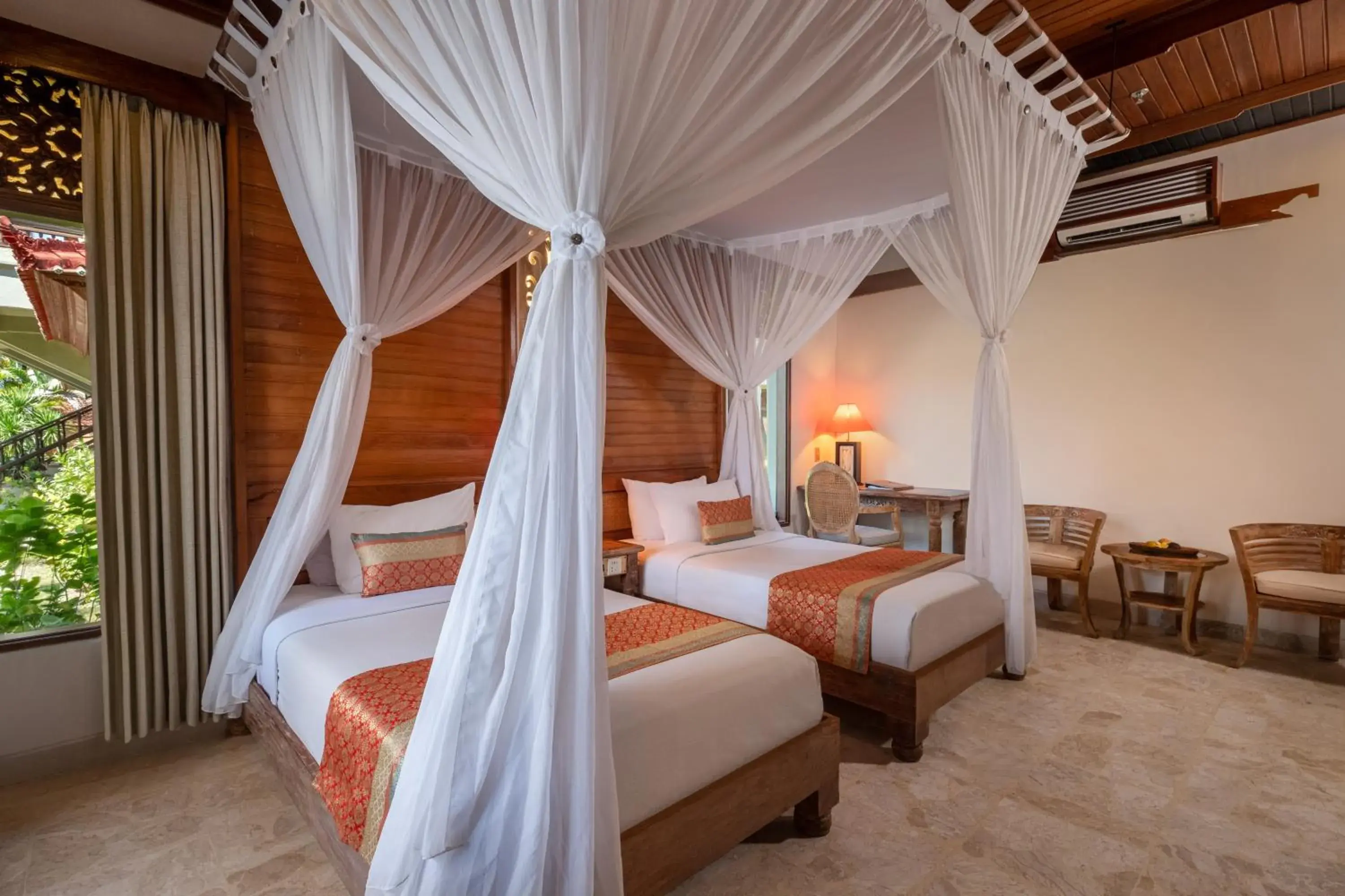 Bed in Bali Tropic Resort & Spa - CHSE Certified