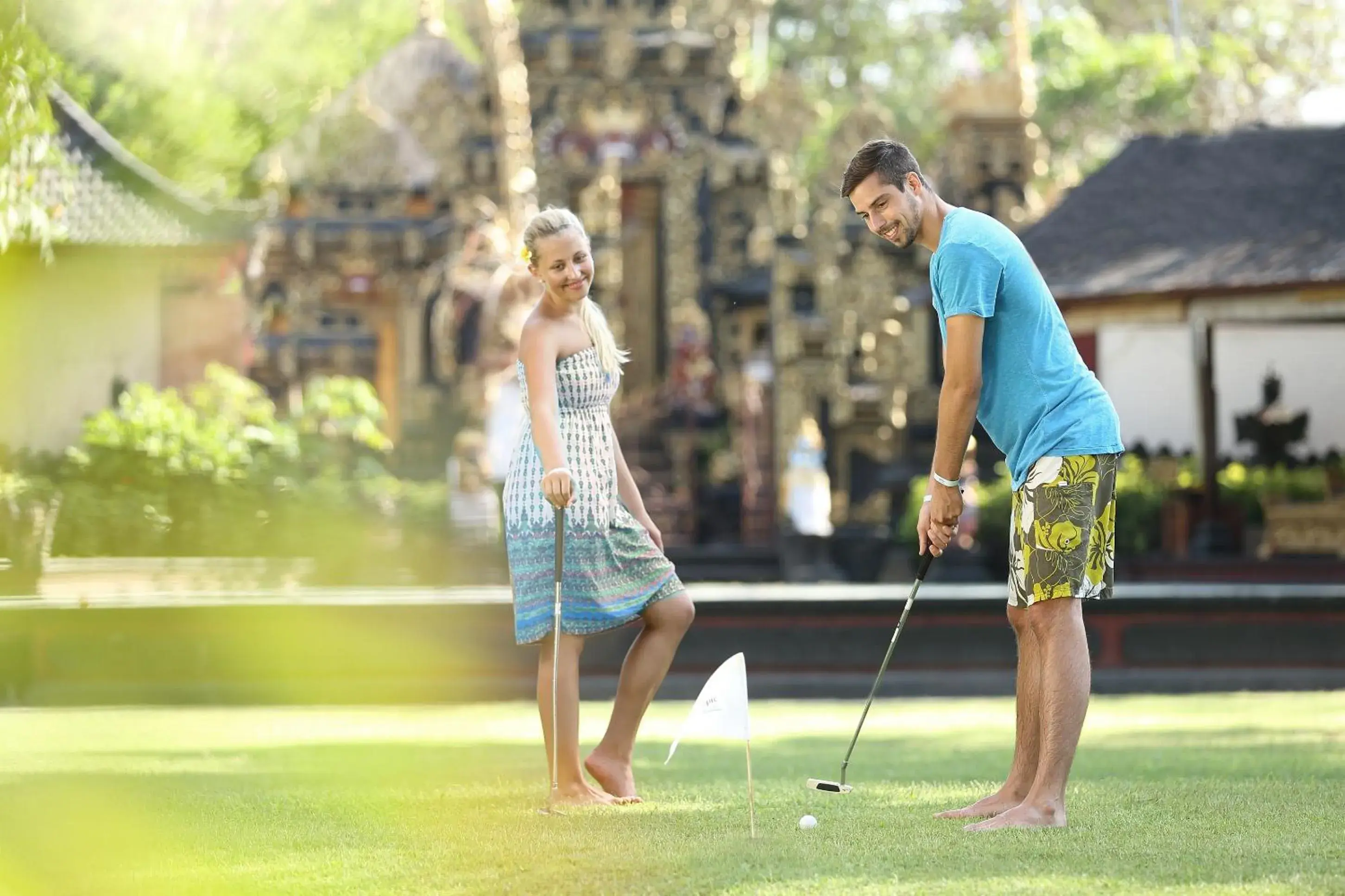 Minigolf in Bali Tropic Resort & Spa - CHSE Certified