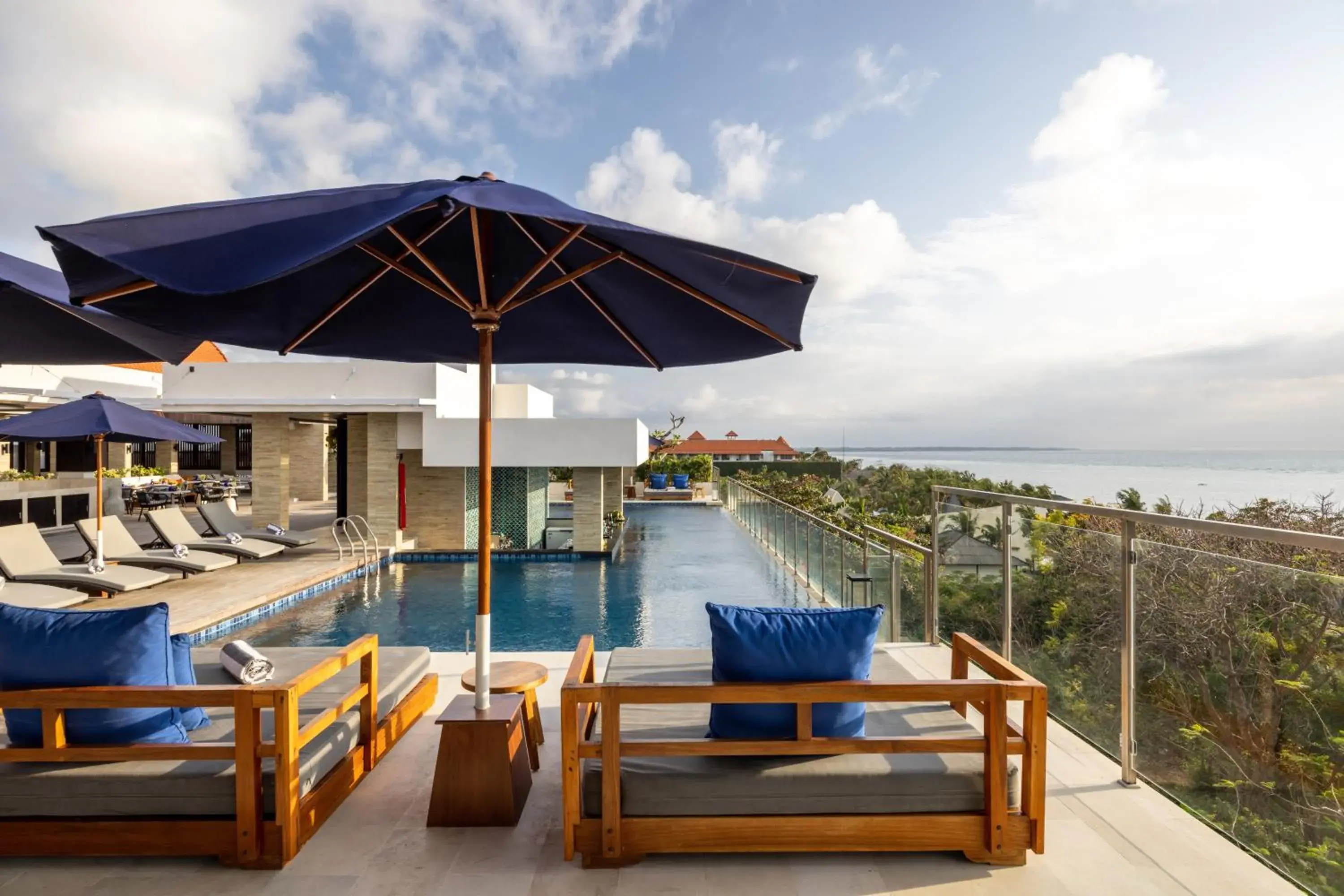 Swimming pool in Bali Tropic Resort & Spa - CHSE Certified Swimming pool in Bali Tropic Resort & Spa - CHSE Certified