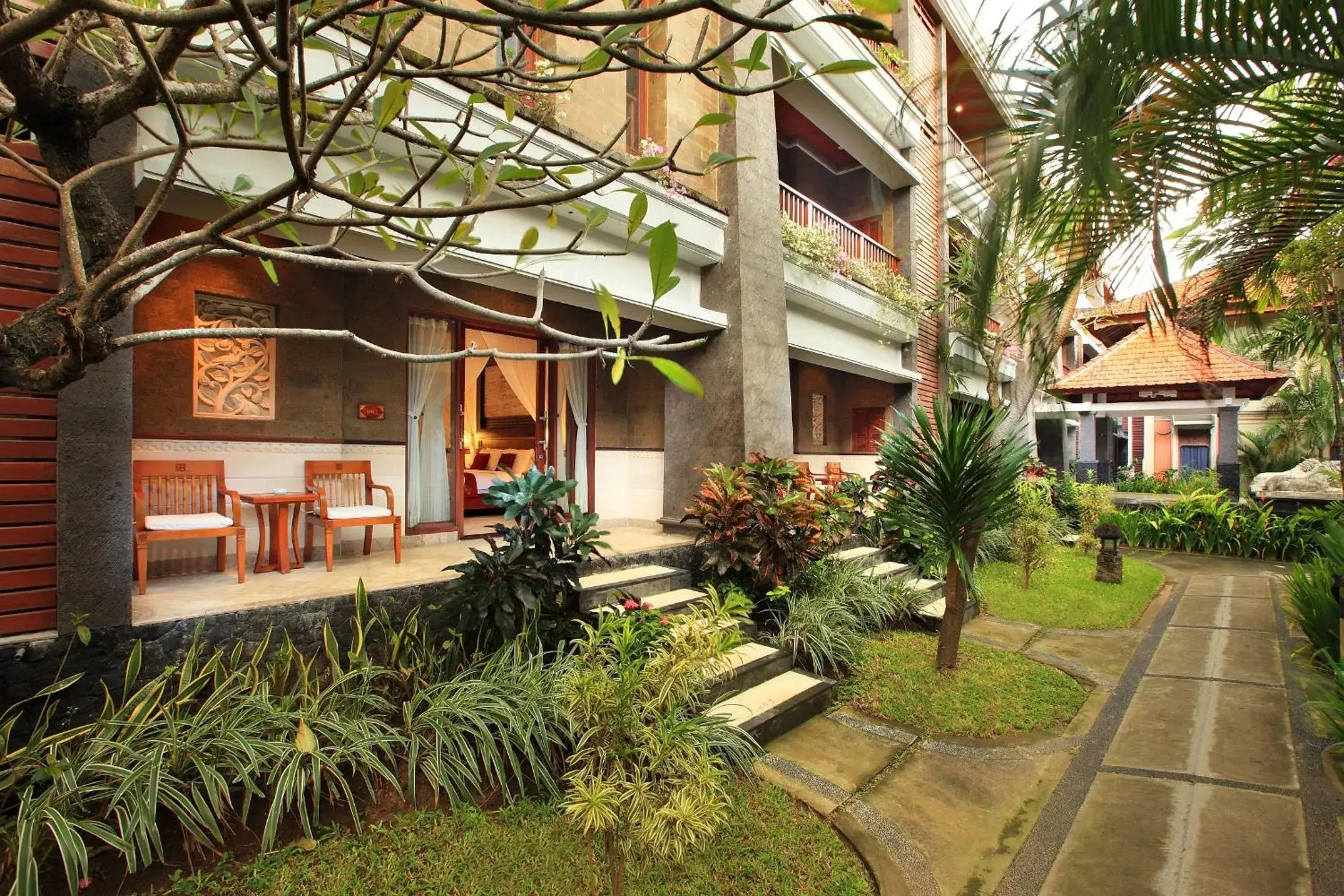 Facade/entrance, Property Building in Bali Tropic Resort & Spa - CHSE Certified