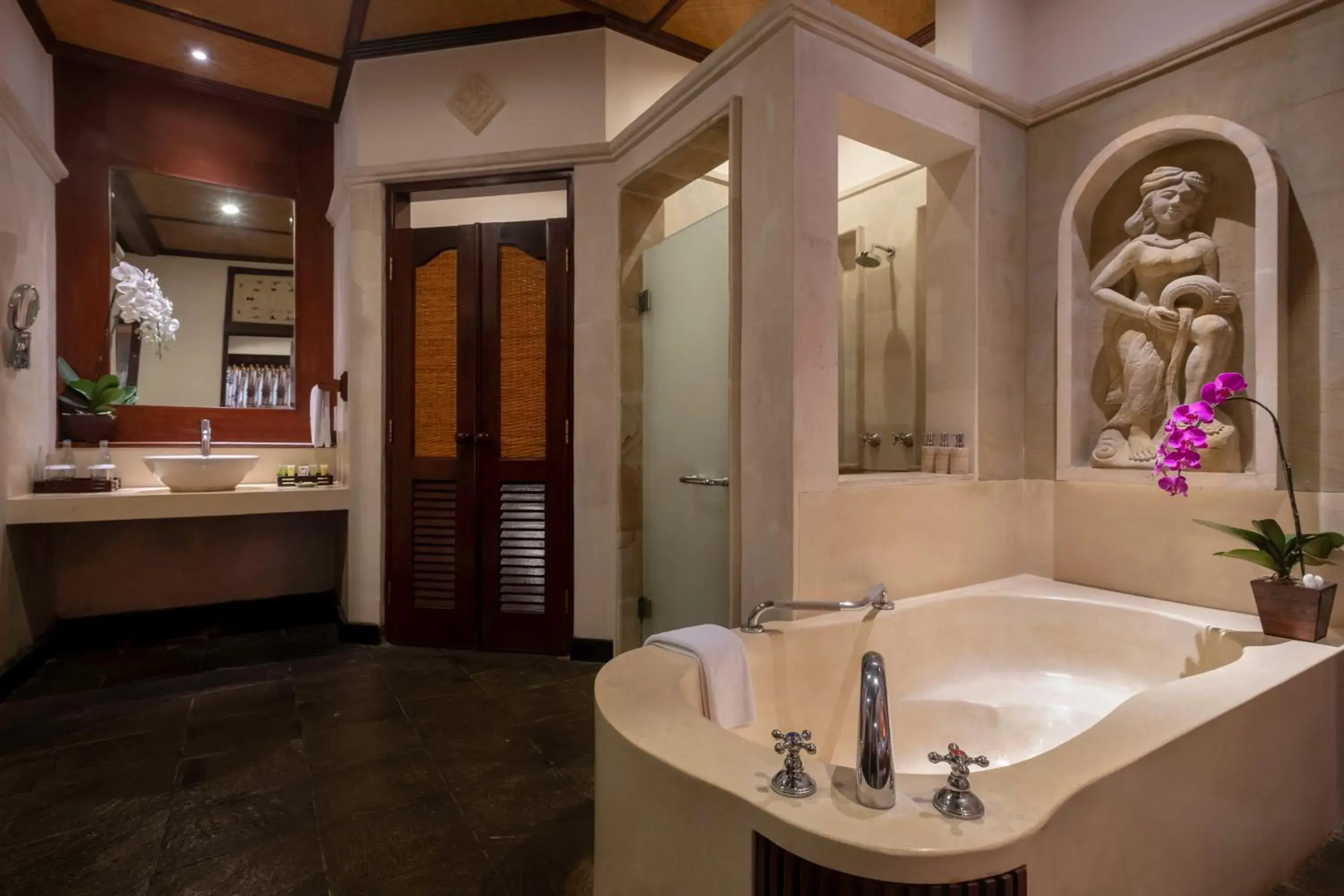 Bathroom in Bali Tropic Resort & Spa - CHSE Certified