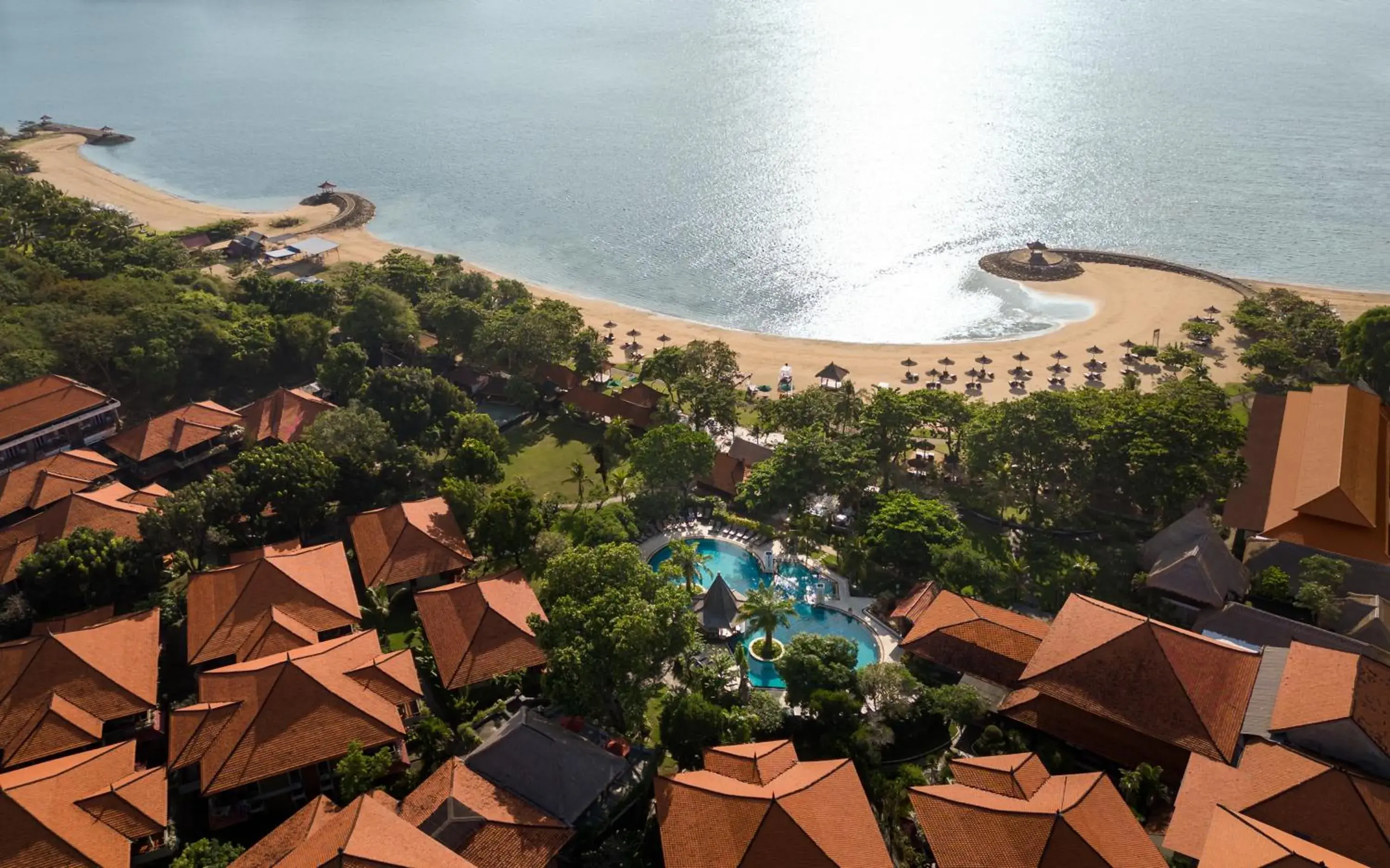 Bird's eye view, Bird's-eye View in Bali Tropic Resort & Spa - CHSE Certified