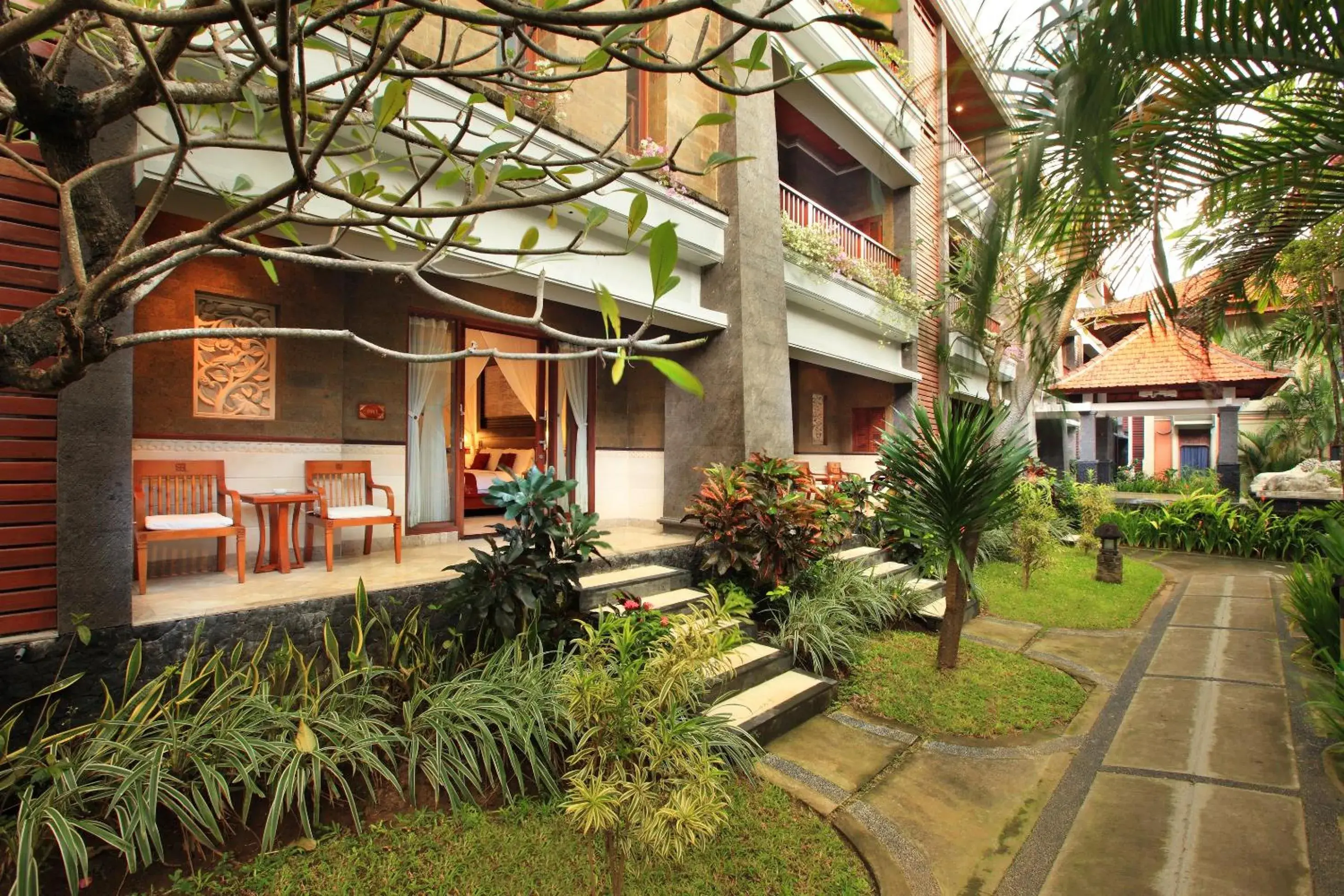 Balcony/Terrace in Bali Tropic Resort & Spa - CHSE Certified