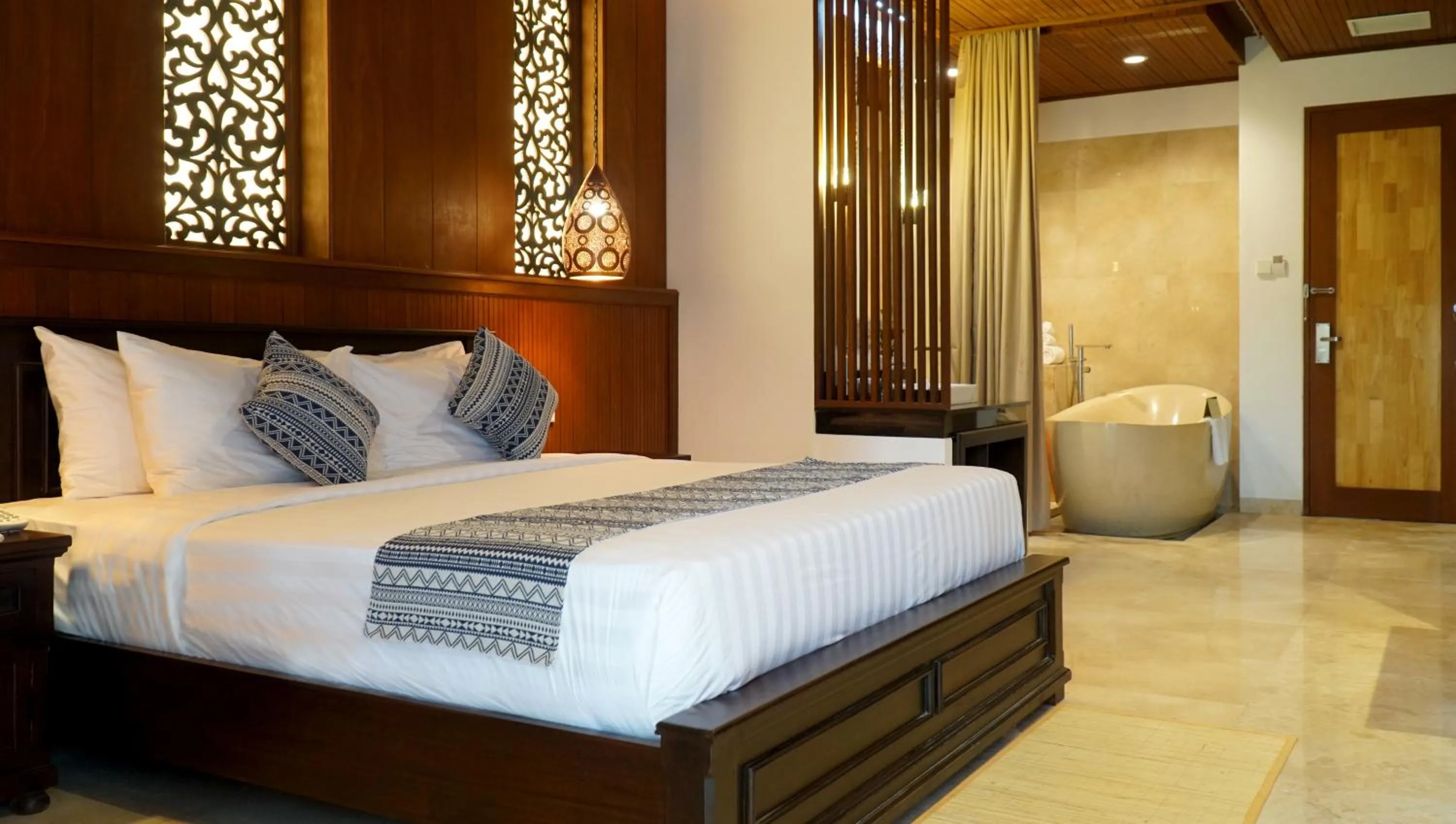 Bedroom, Bed in Bali Tropic Resort & Spa - CHSE Certified