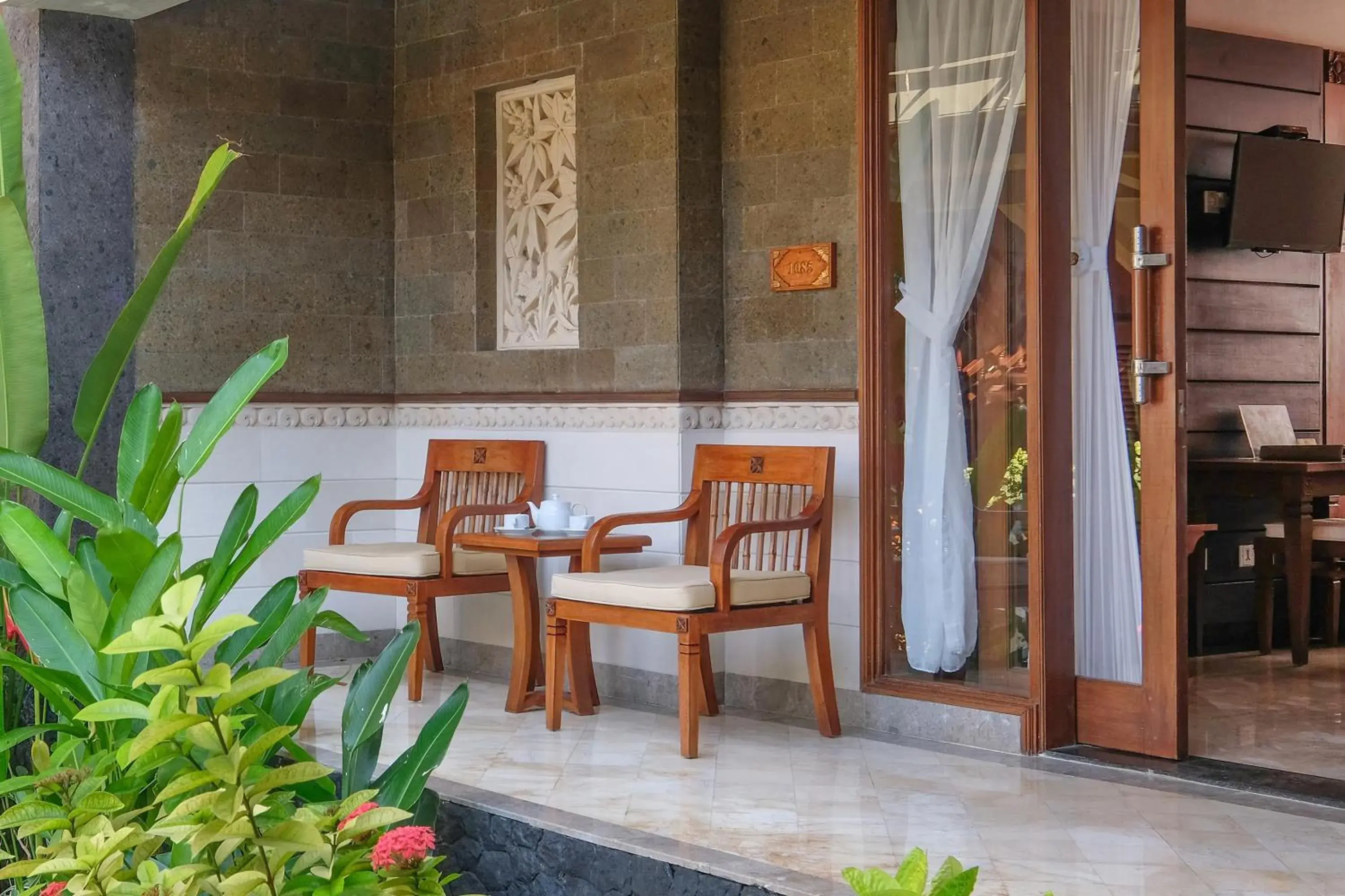 Balcony/Terrace in Bali Tropic Resort & Spa - CHSE Certified