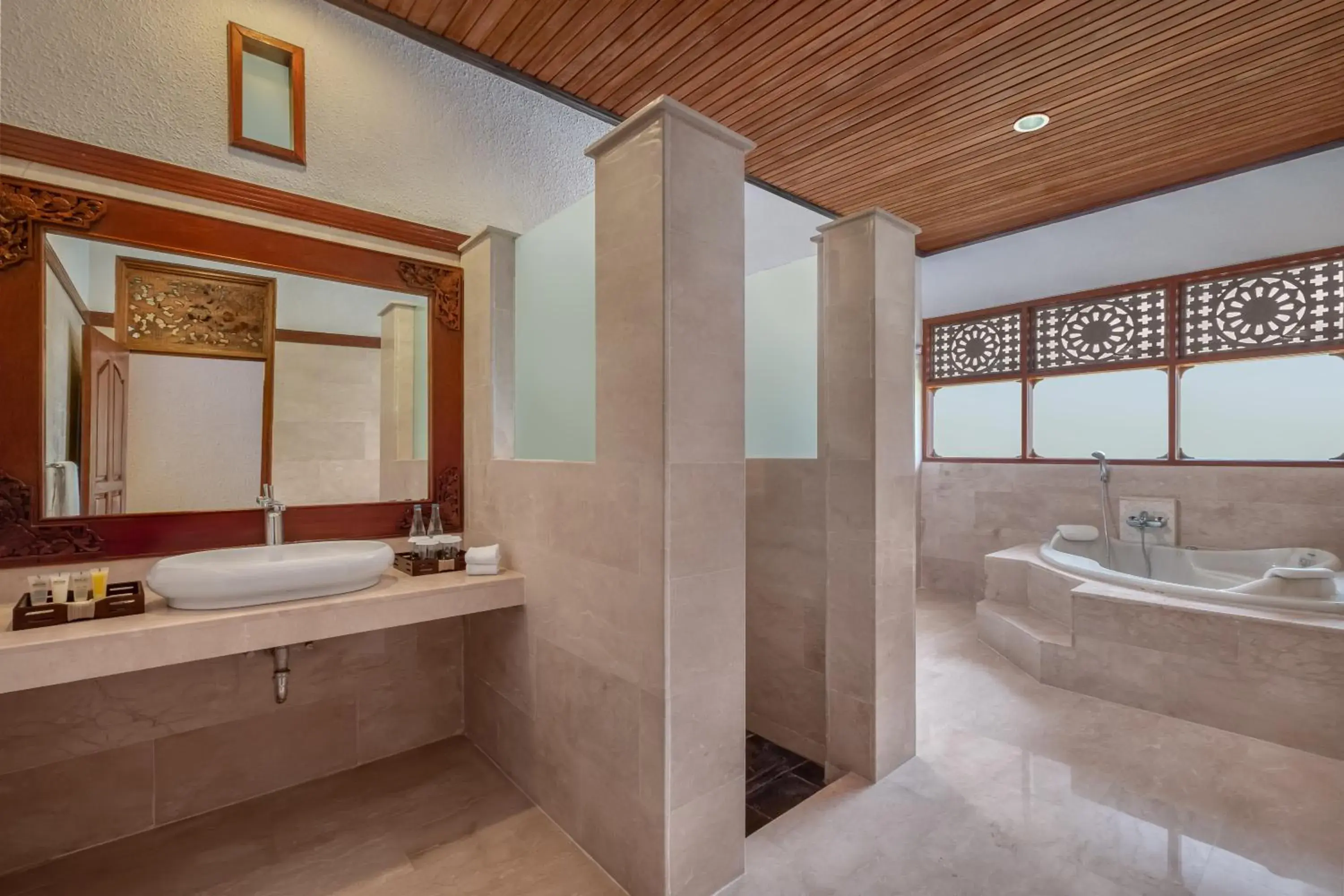 Bathroom in Bali Tropic Resort & Spa - CHSE Certified