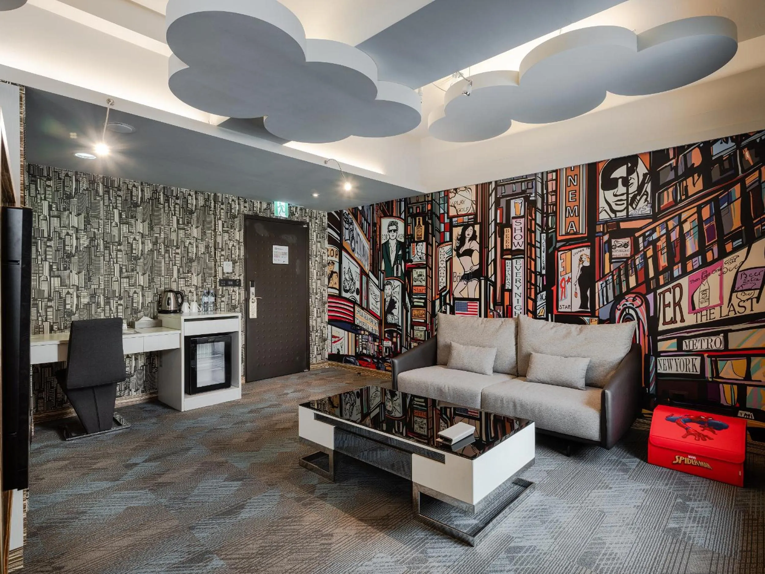 Living room in Kung Shang Design Hotel