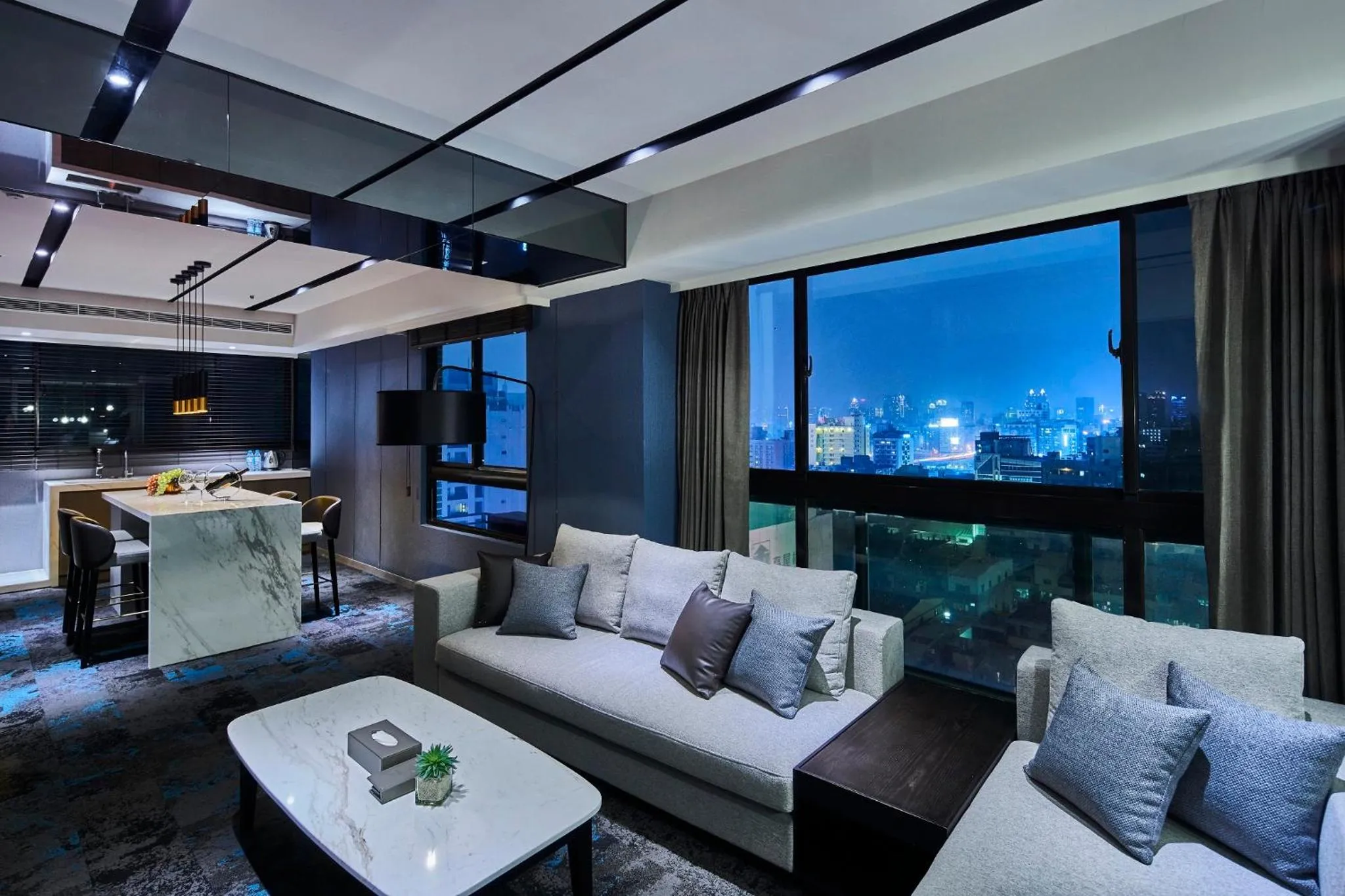 Living room in Kung Shang Design Hotel