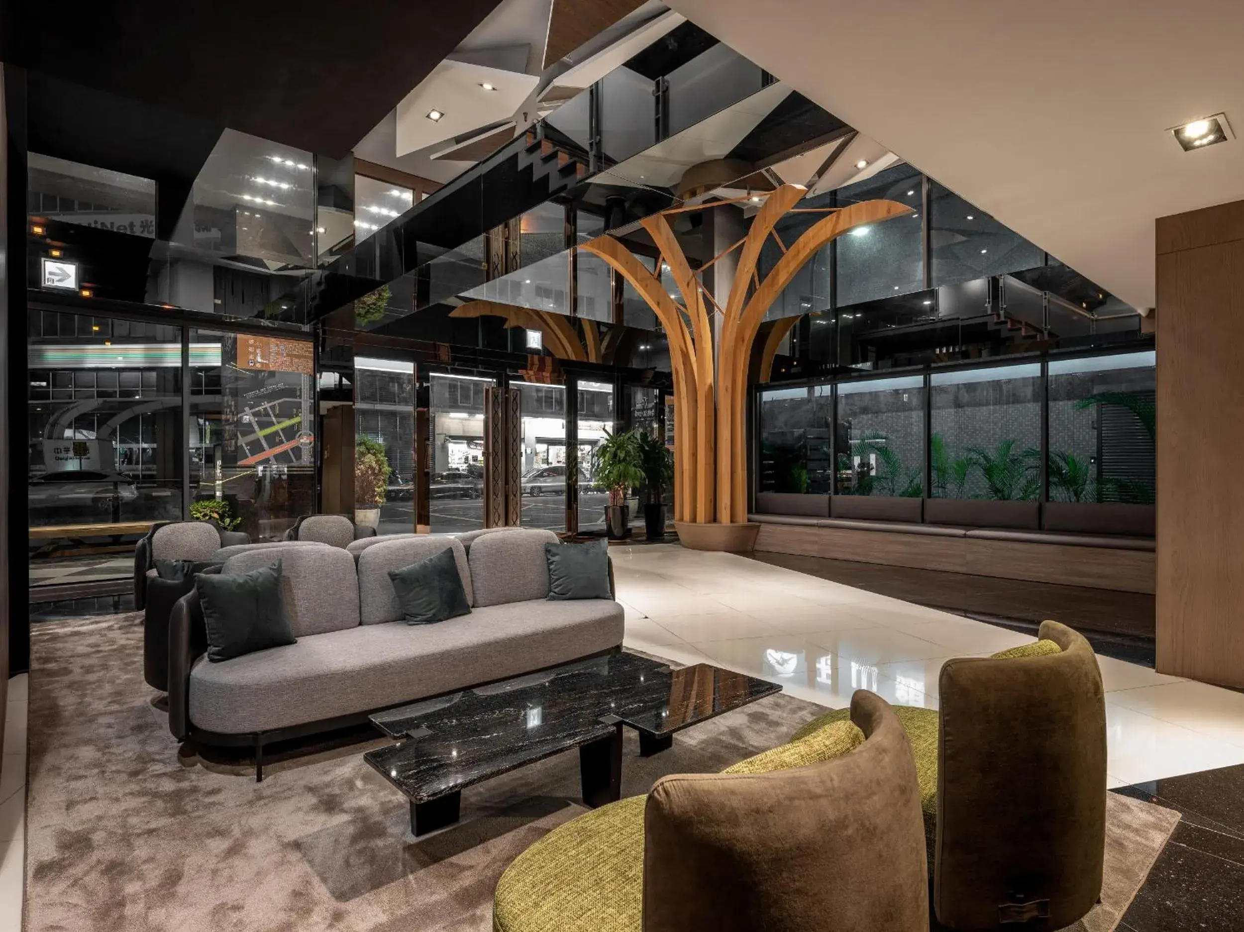 Lobby or reception in Kung Shang Design Hotel Lobby or reception in Kung Shang Design Hotel