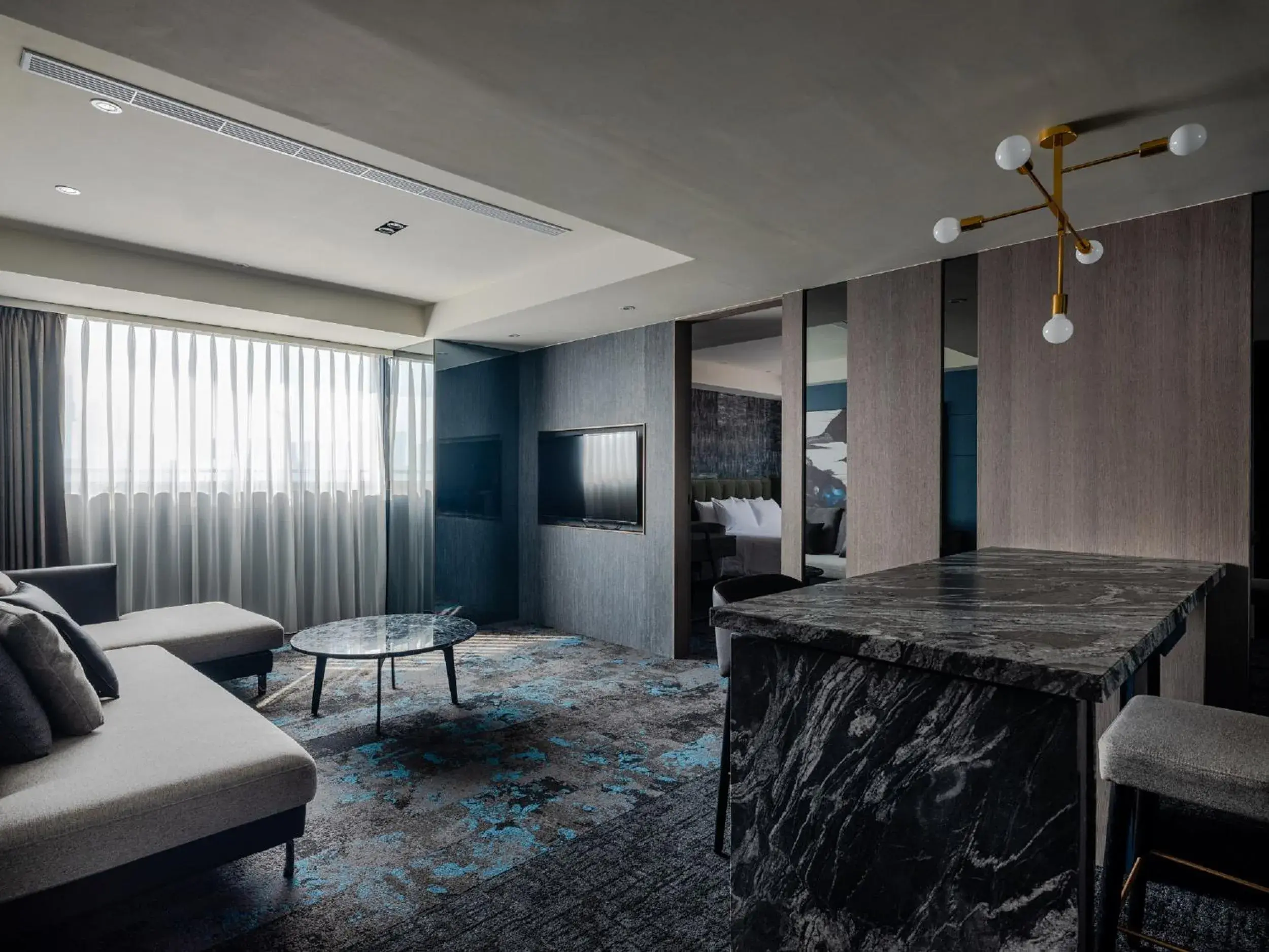 Living room in Kung Shang Design Hotel Living room in Kung Shang Design Hotel