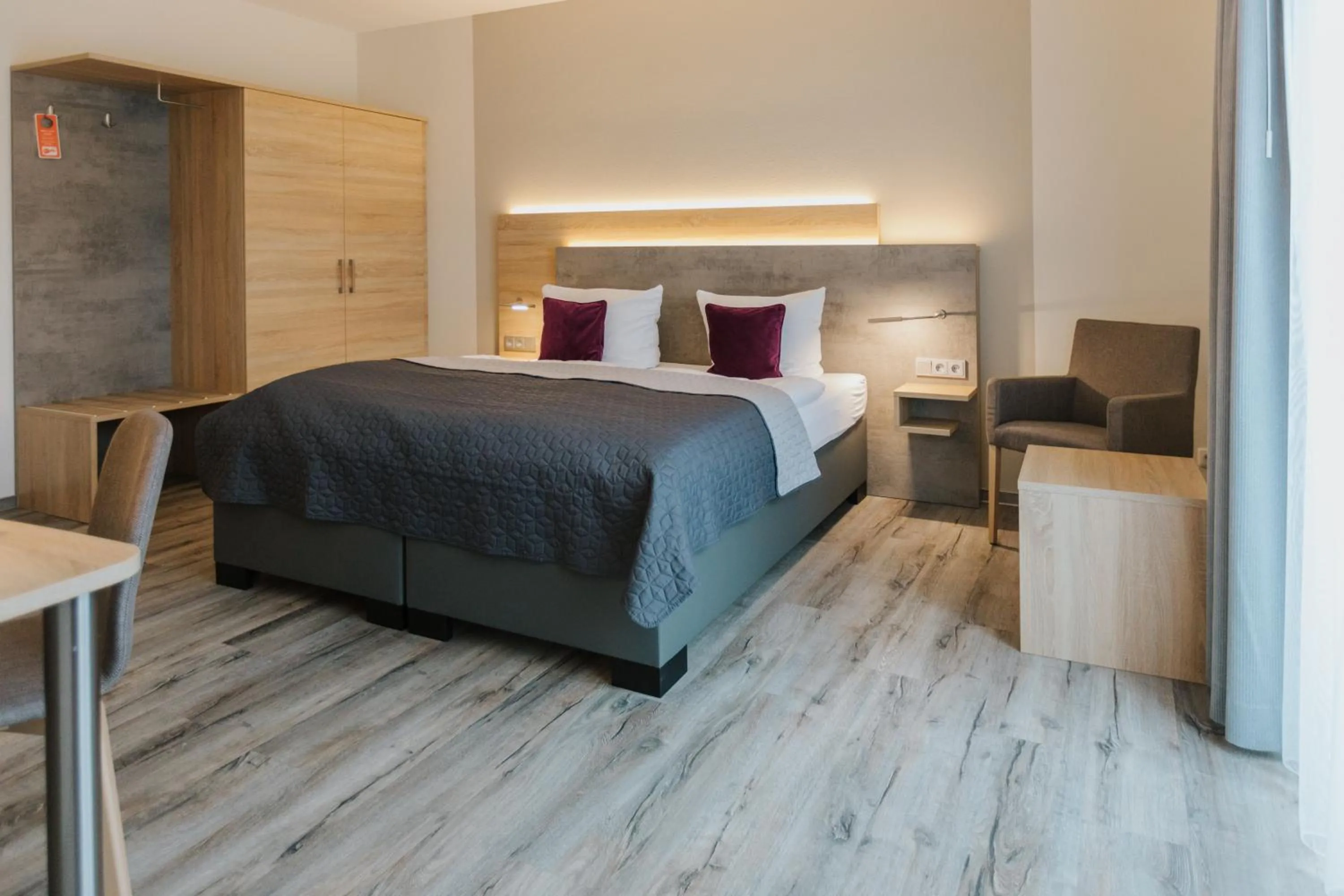 Bed in Casamia Hotel Spremberg