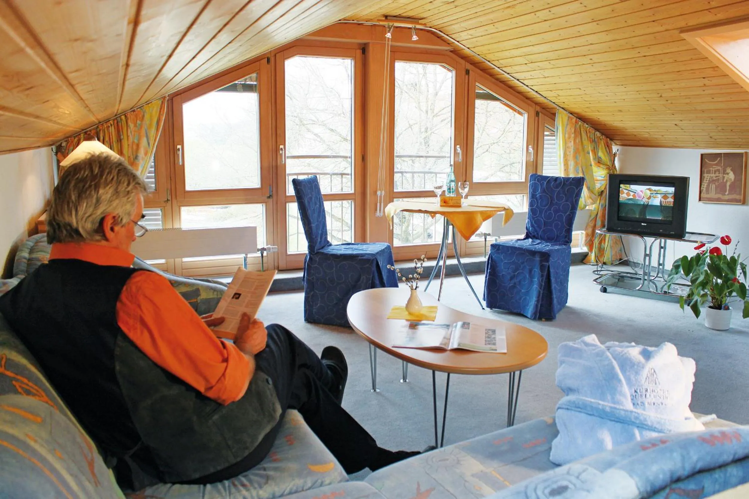 Living room in Hotel Quellenhof