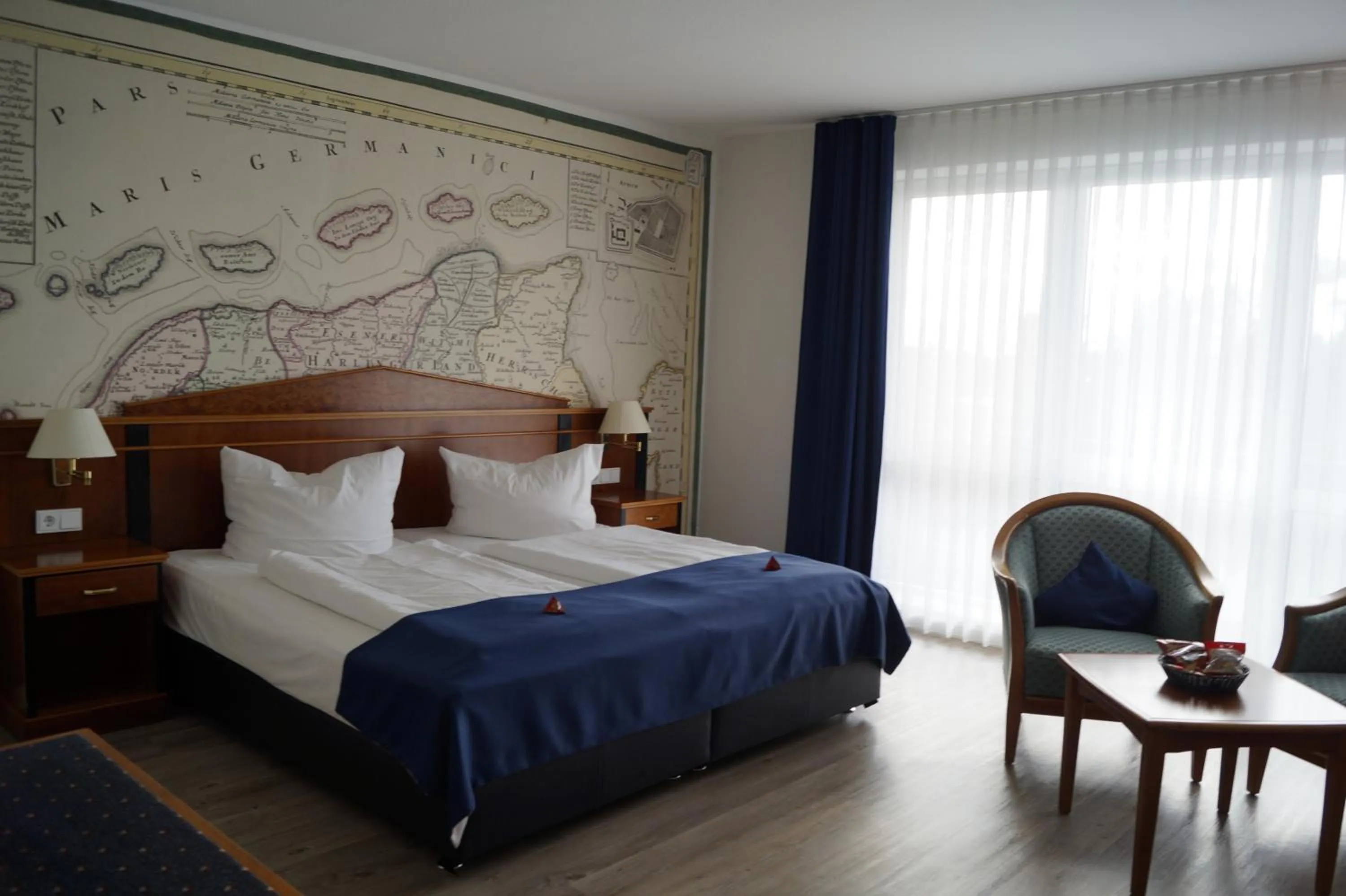 Bed in Hotel Novum