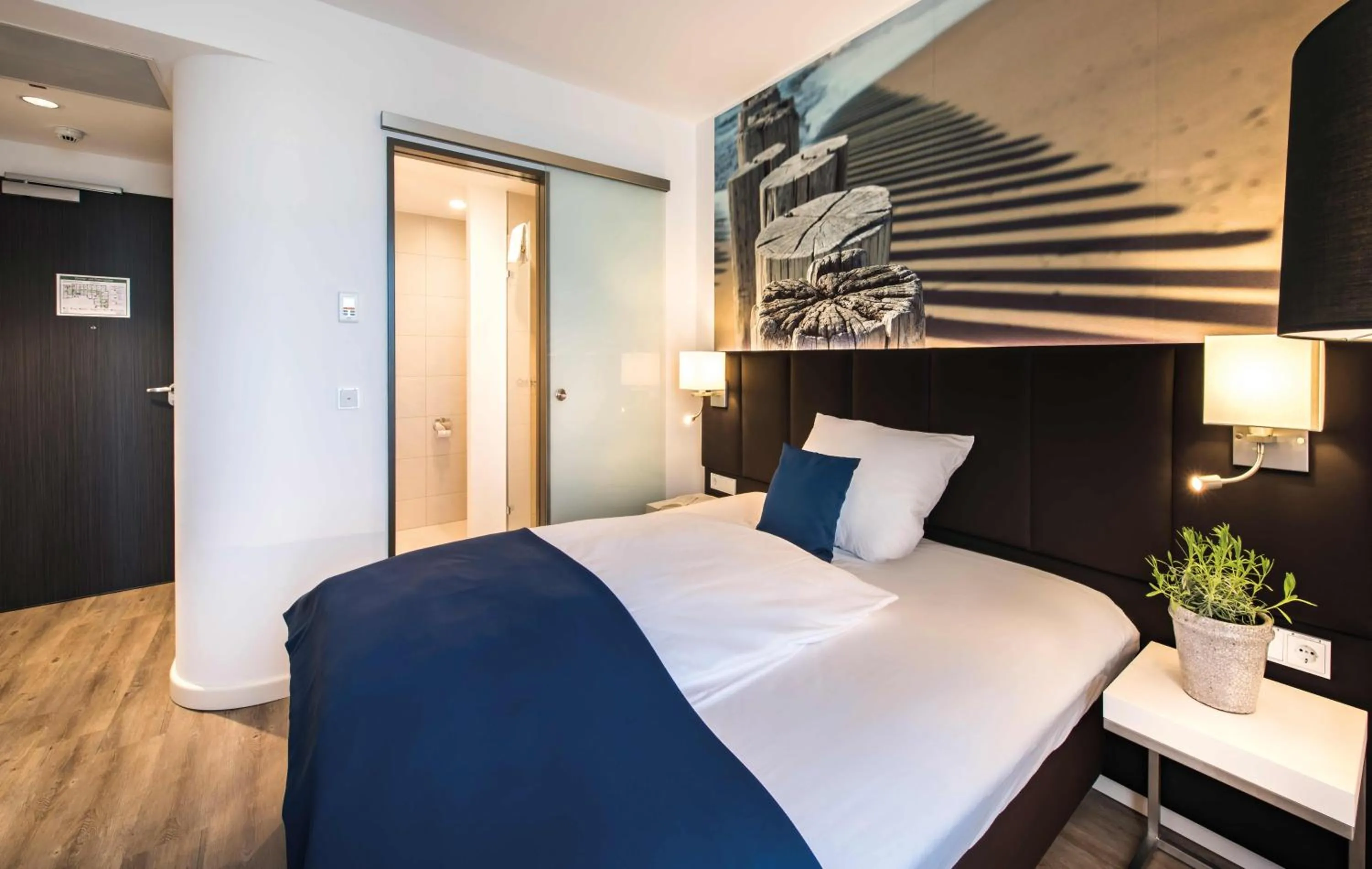 Bedroom, Bed in Hotel Novum